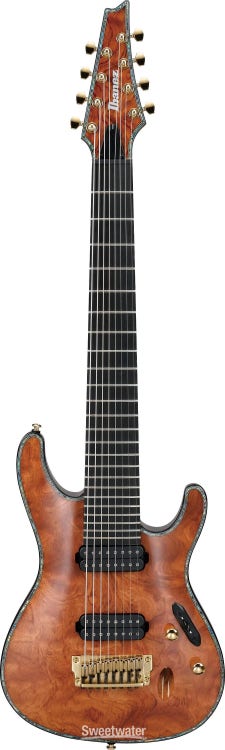 Ibanez SIX28FDBG S8 Exotic Wood Edition - Natural | Sweetwater 