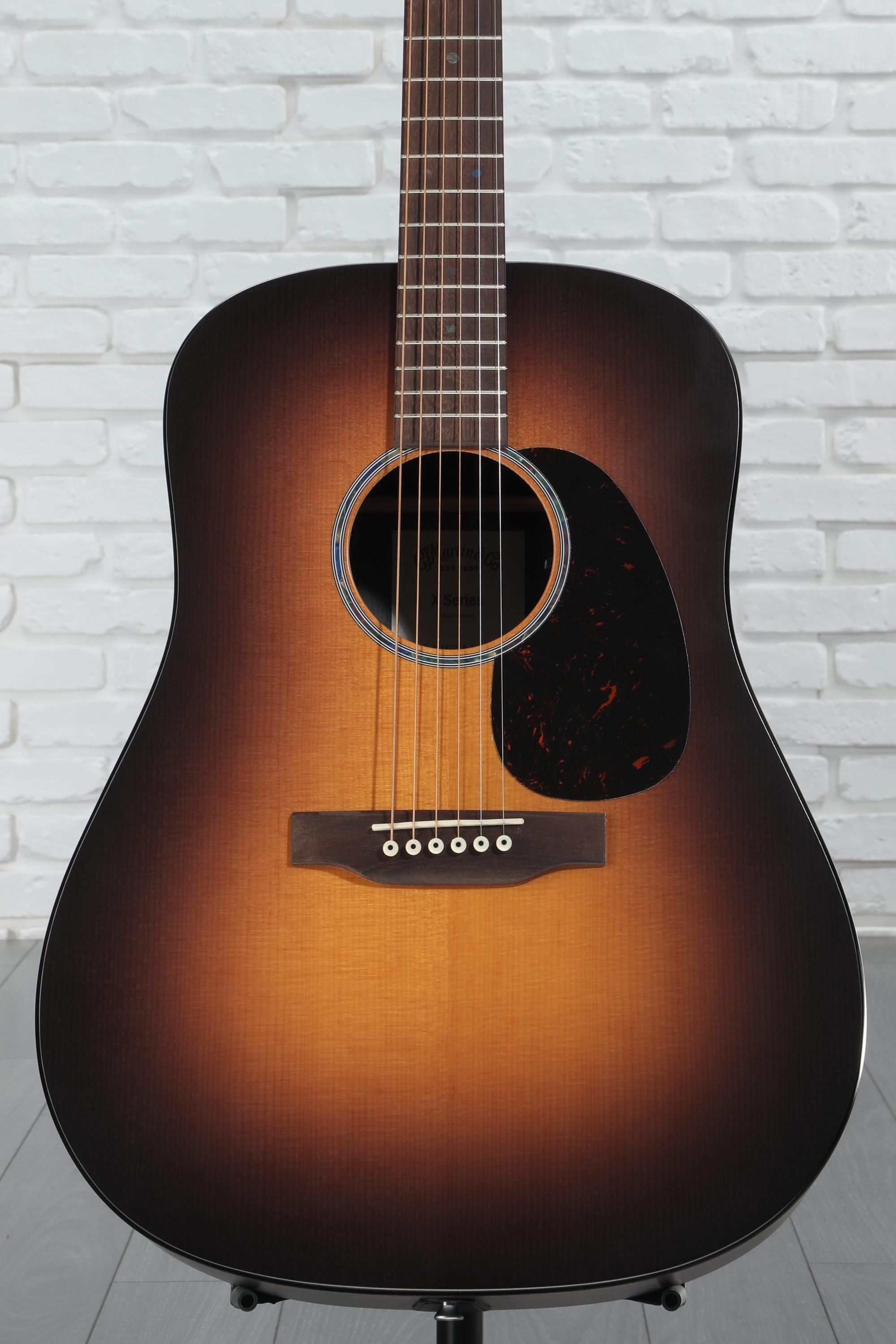 Martin D-X2E Dreadnought Acoustic-electric Guitar - Ziricote