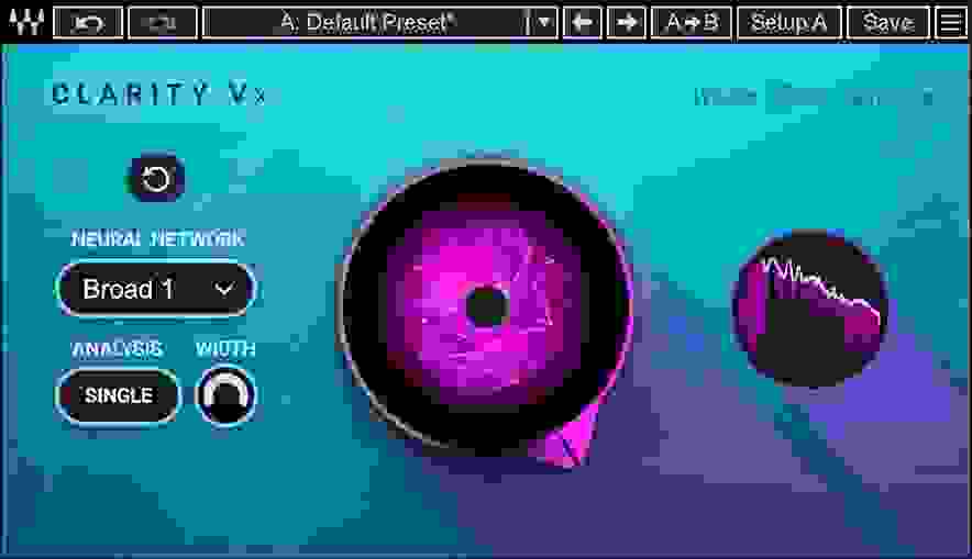 Waves Clarity Vx Noise Reduction Plug-in