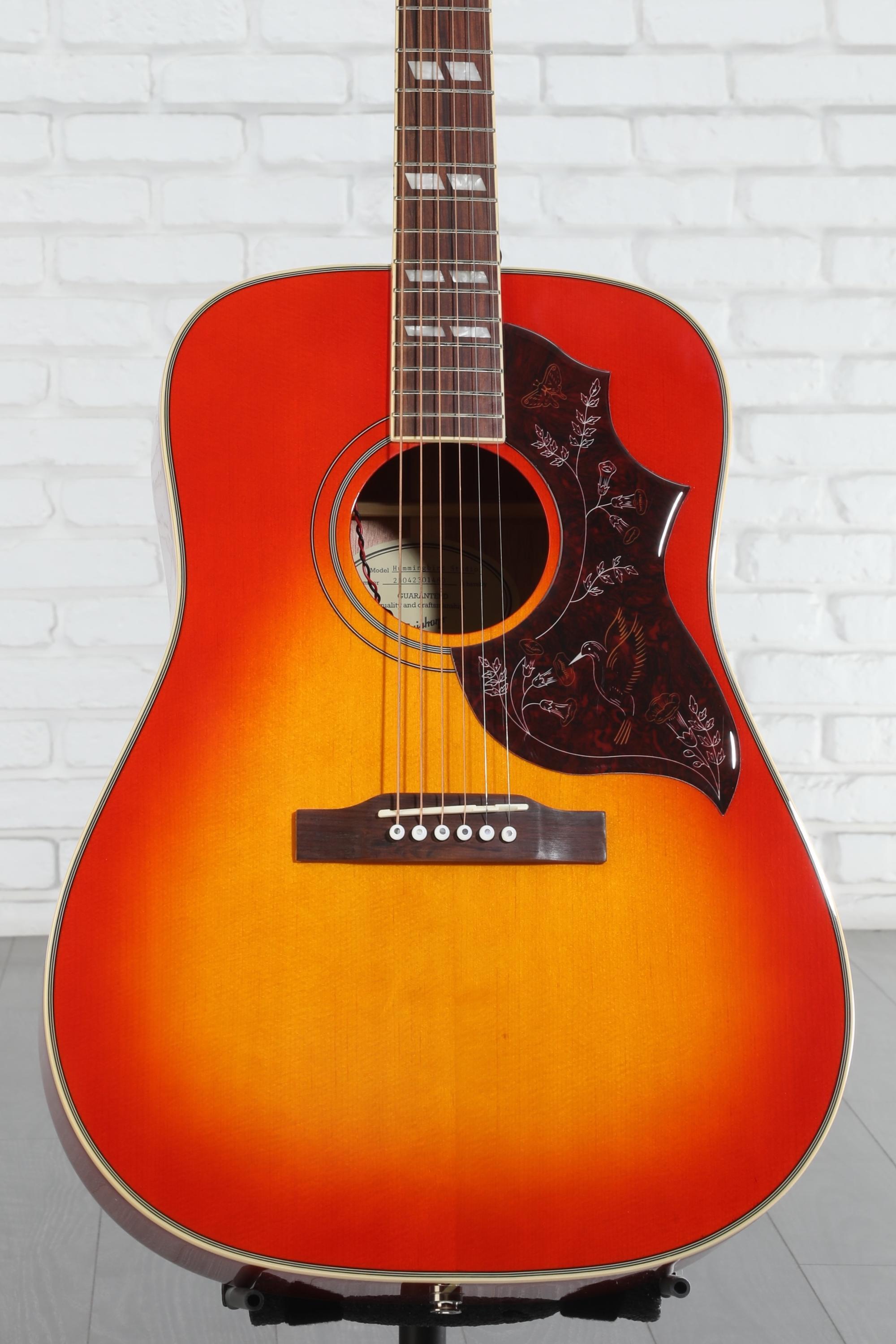 Epiphone Hummingbird アコースティックギター Epiphone Hummingbird Acoustic Electric Ukulele - Faded