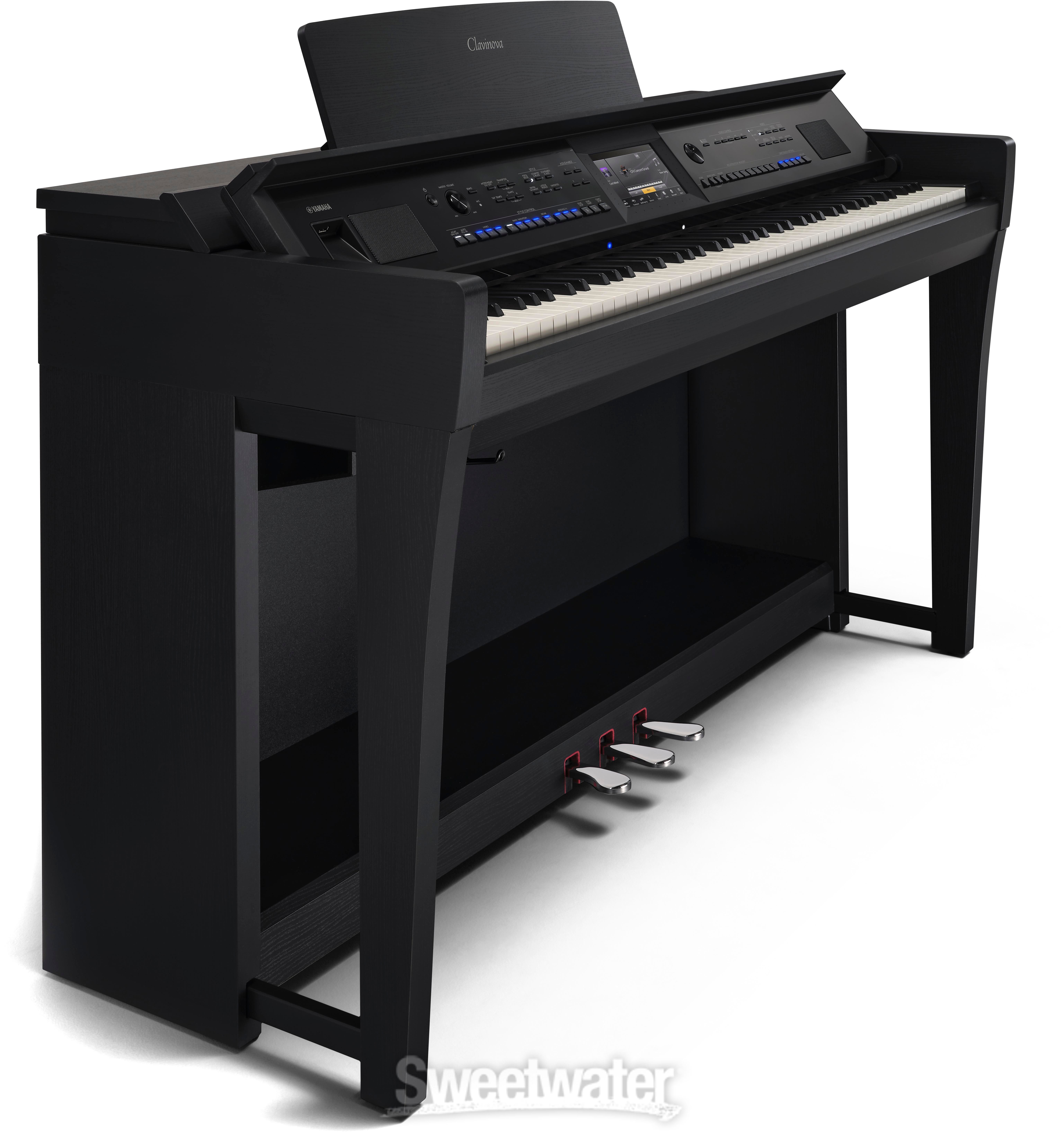 Yamaha Clavinova CVP-905 Digital Upright Piano with Bench - Matte 