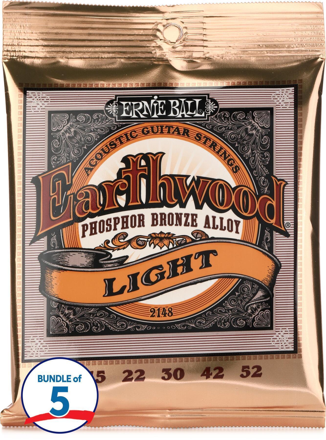 Ernie Ball Earthwood Phosphor Bronze Acoustic Guitar Strings