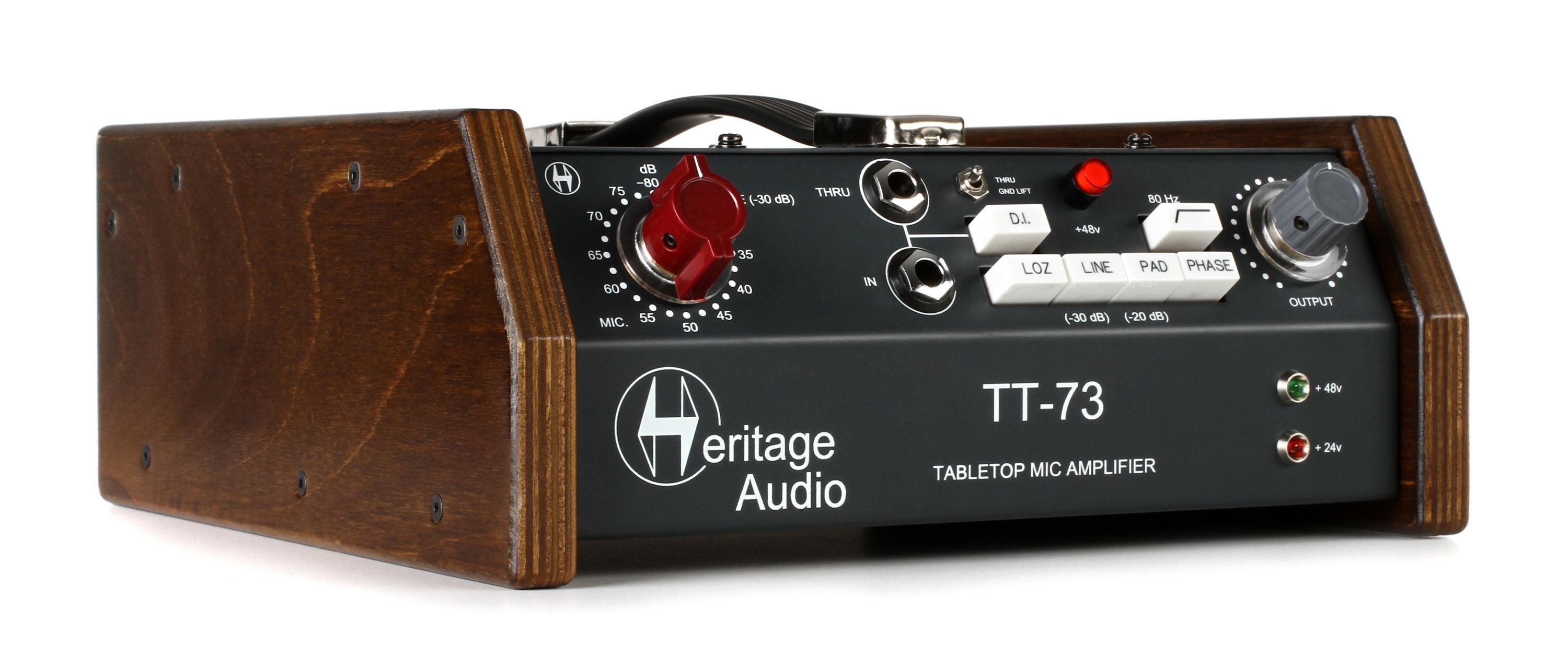 Photo of Heritage Audio TT-73 Desktop Microphone Preamp