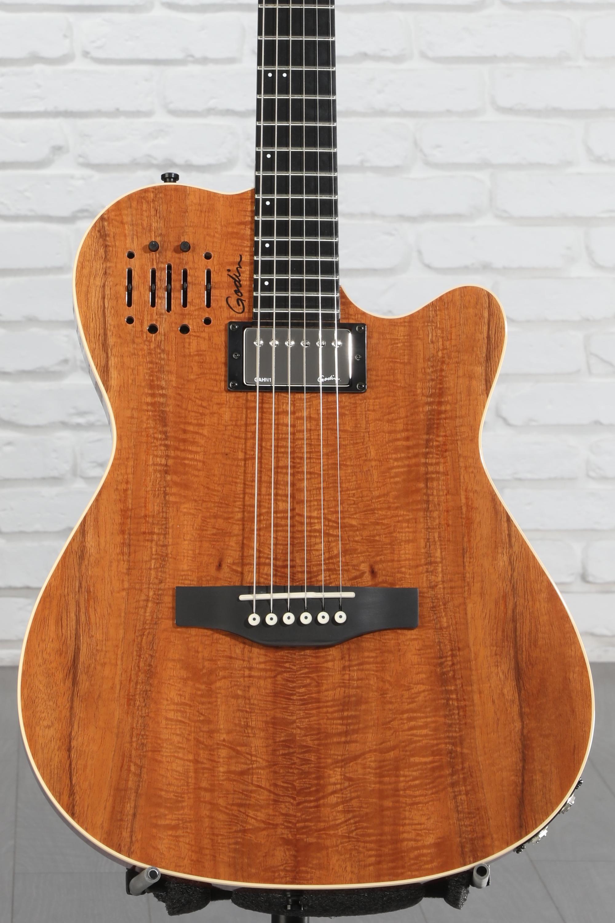 Godin A6 Ultra Extreme Koa HG - Natural | Sweetwater