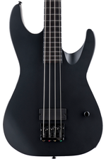 Photo of ESP LTD M-4 Black Metal Bass Guitar - Black Satin