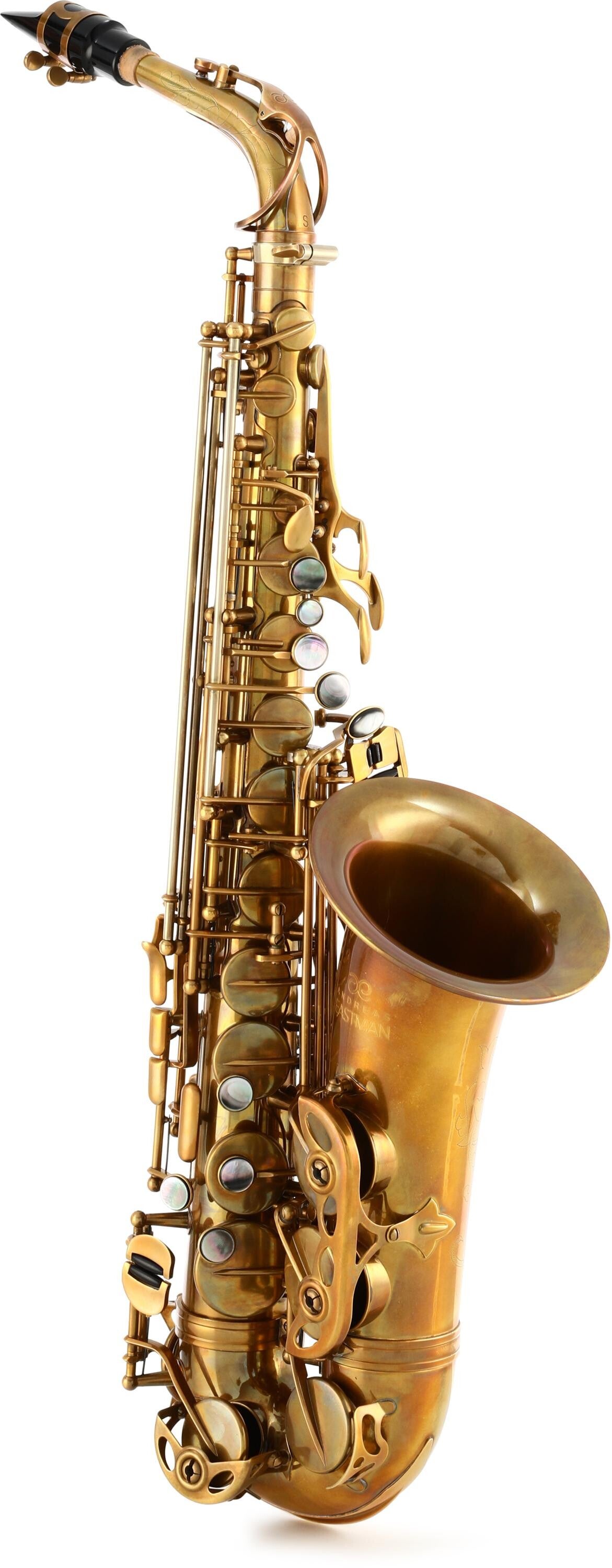 Eastman EAS652 52nd Street Alto Saxophone - Unlacquered