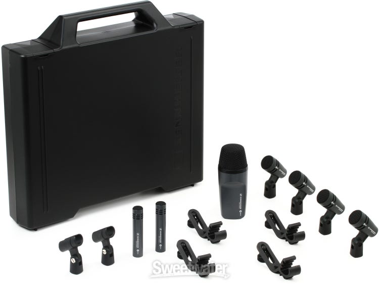 Sennheiser Drum Kit E600 Drum Microphone Package, PreSonus HD9 Professional Headphones Bundle 