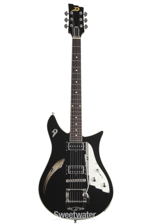 Duesenberg Double Cat Electric Guitar - Black | Sweetwater