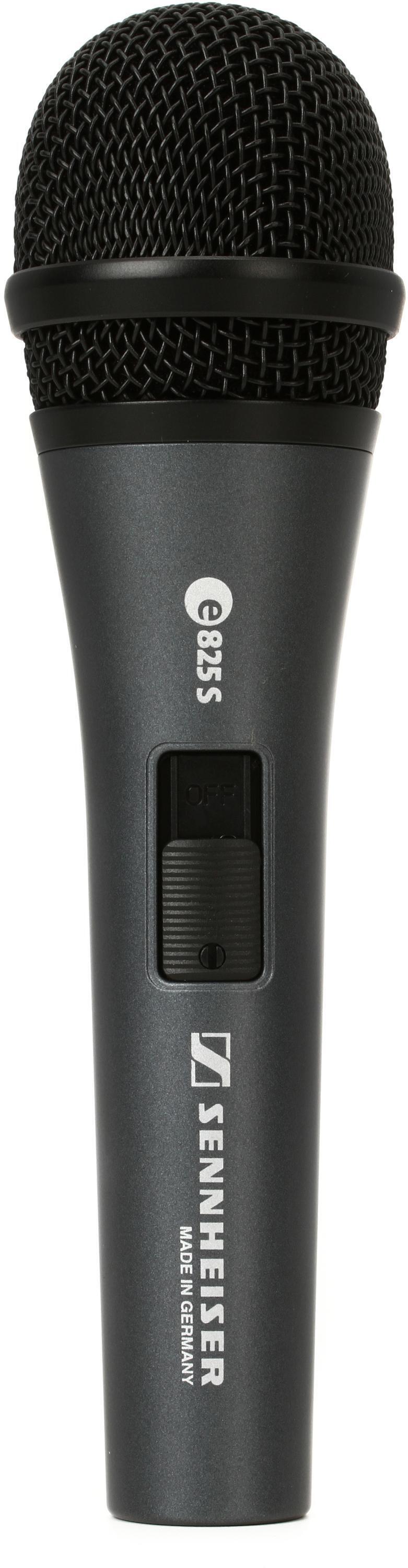 Bundled Item: Sennheiser e 825-S Cardioid Dynamic Vocal Microphone with On/Off Switch