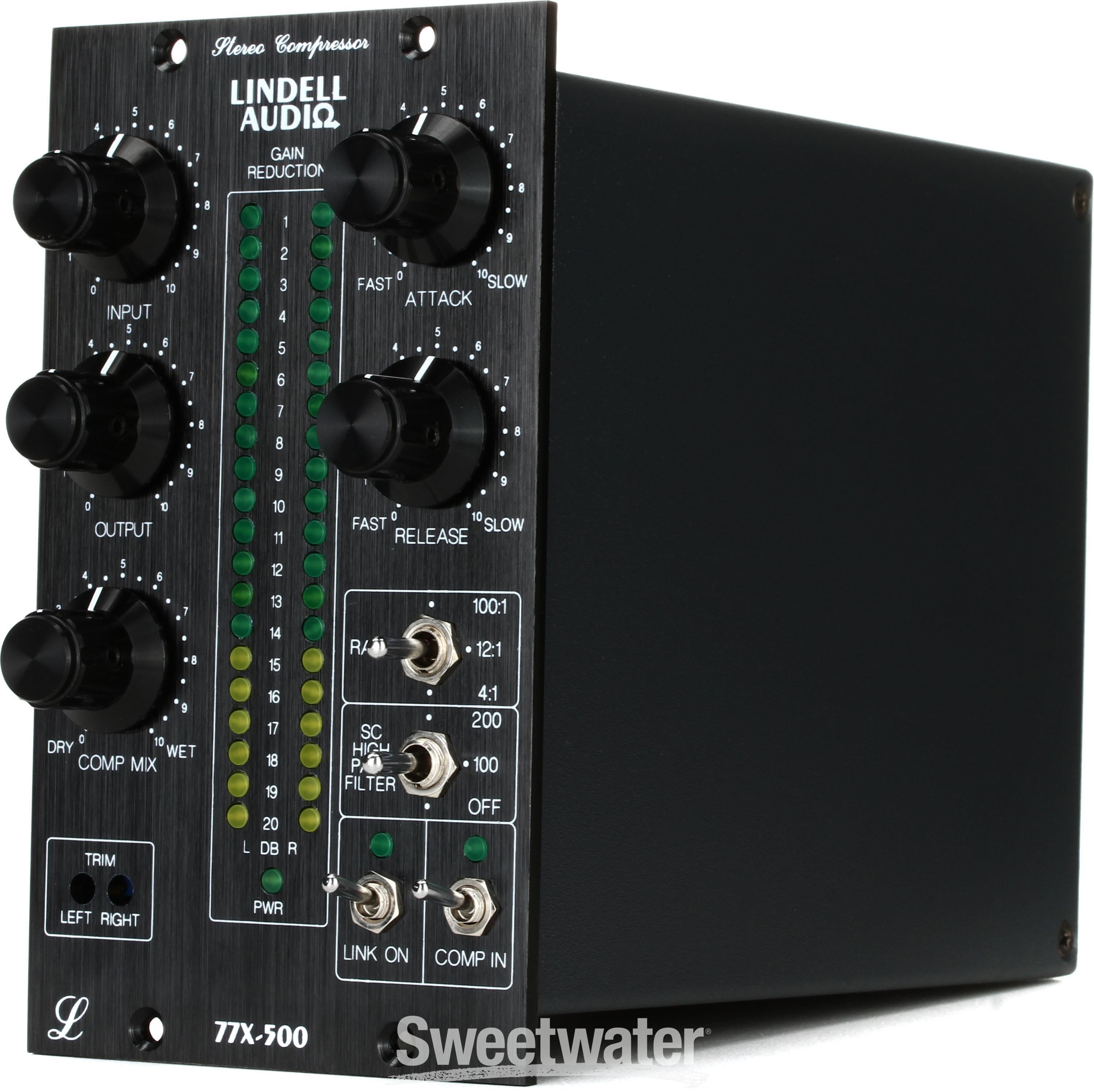 Lindell Audio 77X 500 Series Stereo Compressor/Limiter | Sweetwater