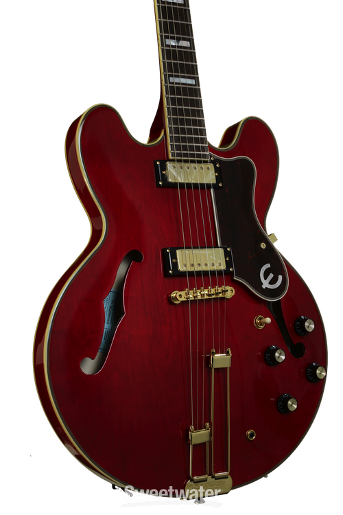 Epiphone 1962 Anniversary Sheraton E212T - Cherry | Sweetwater