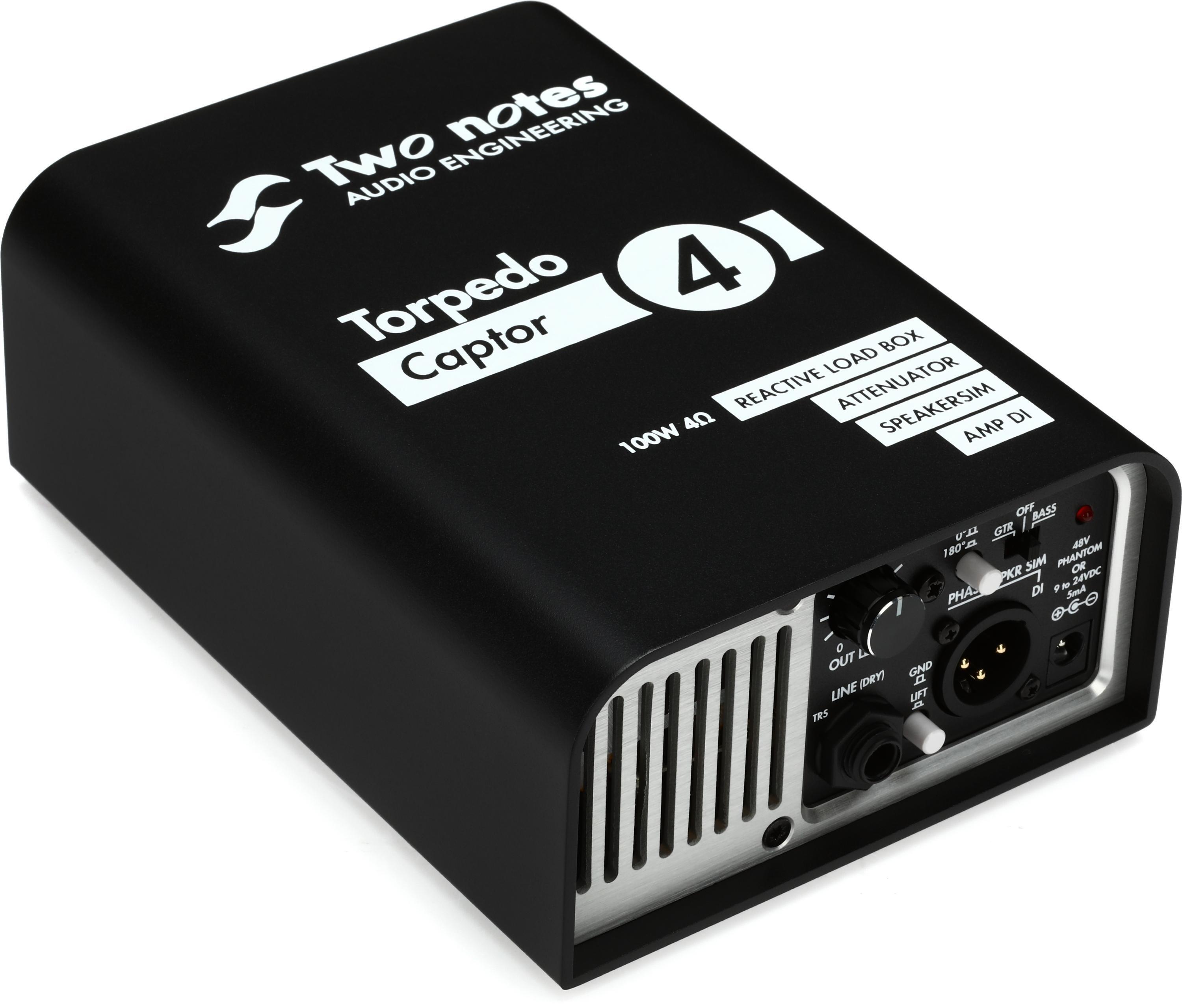 Two Notes Torpedo Captor Reactive Loadbox DI and Attenuator - 4