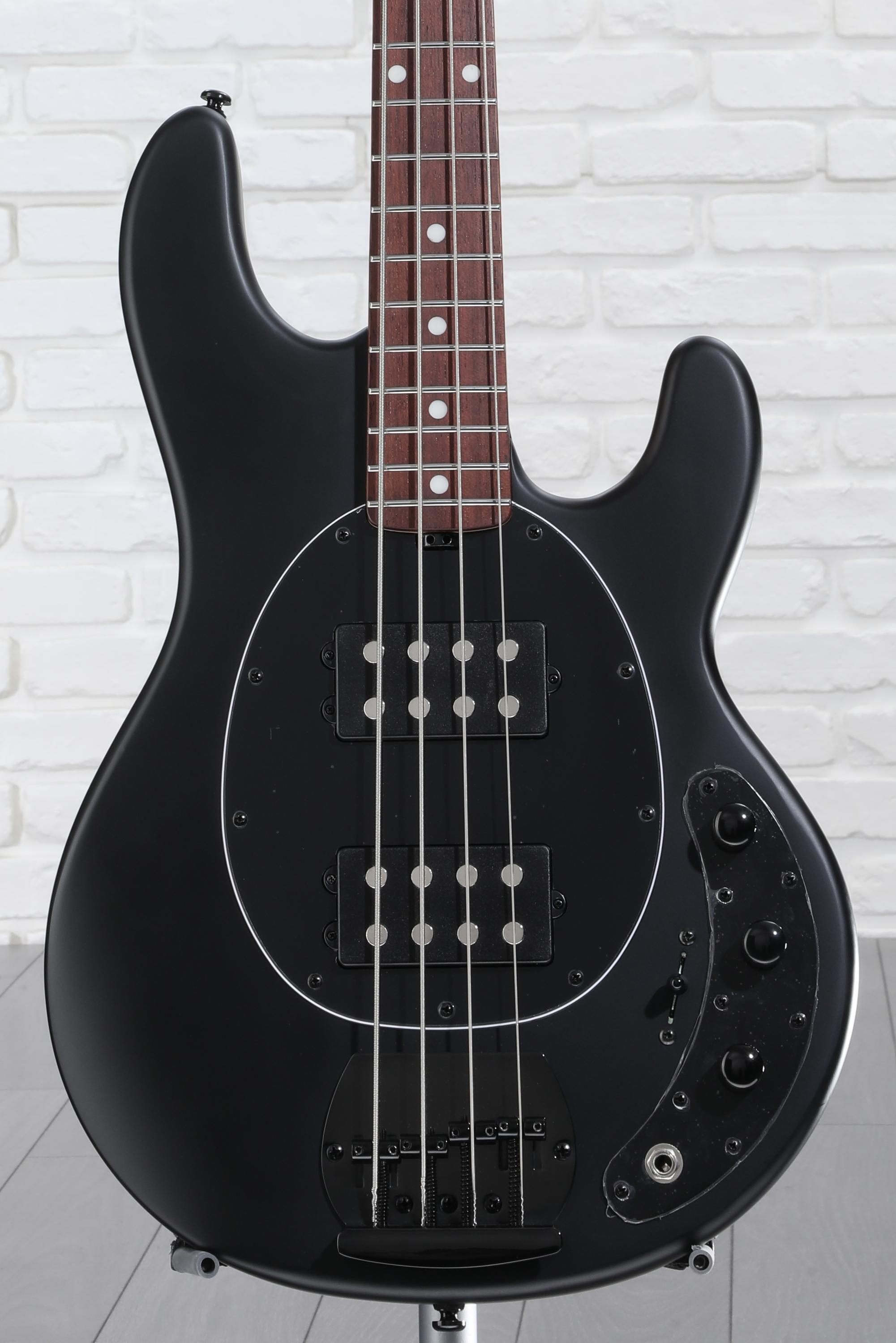 Sterling By Music Man StingRay RAY4HH Bass Guitar - Stealth Black