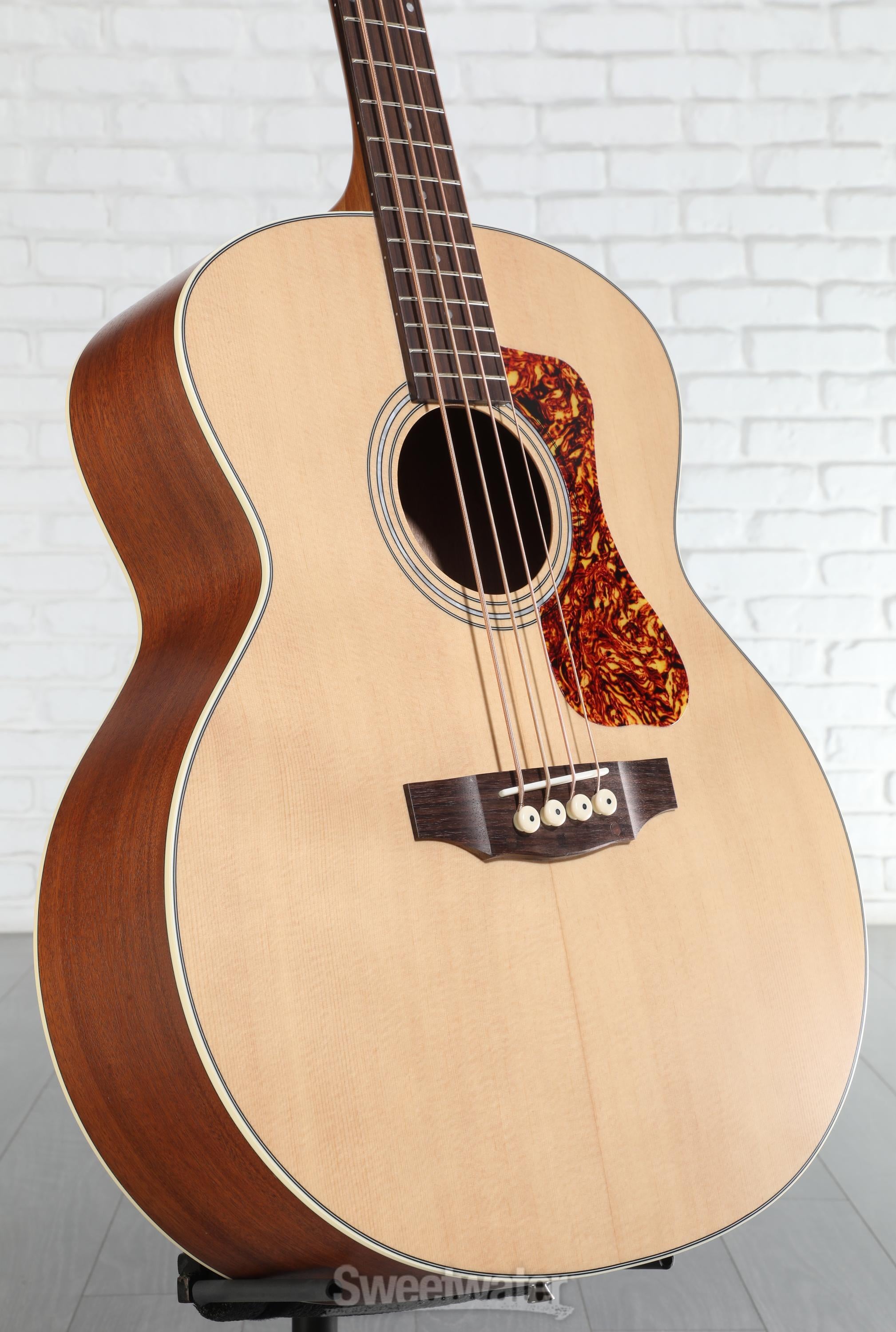 Guild B-240E Concert Acoustic-electric Bass Guitar - Natural