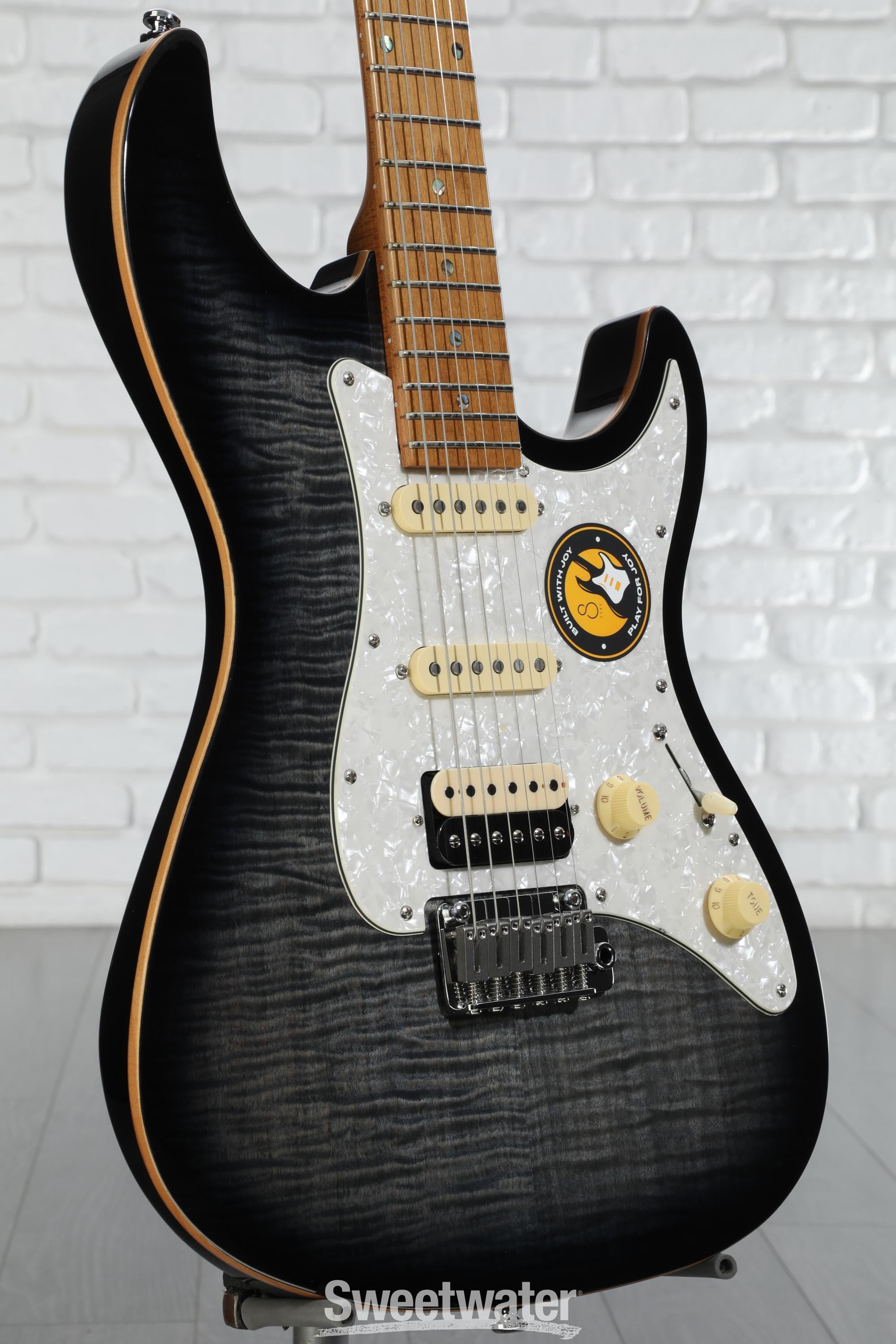 Sire Larry Carlton S7 FM Electric Guitar - Transparent Black