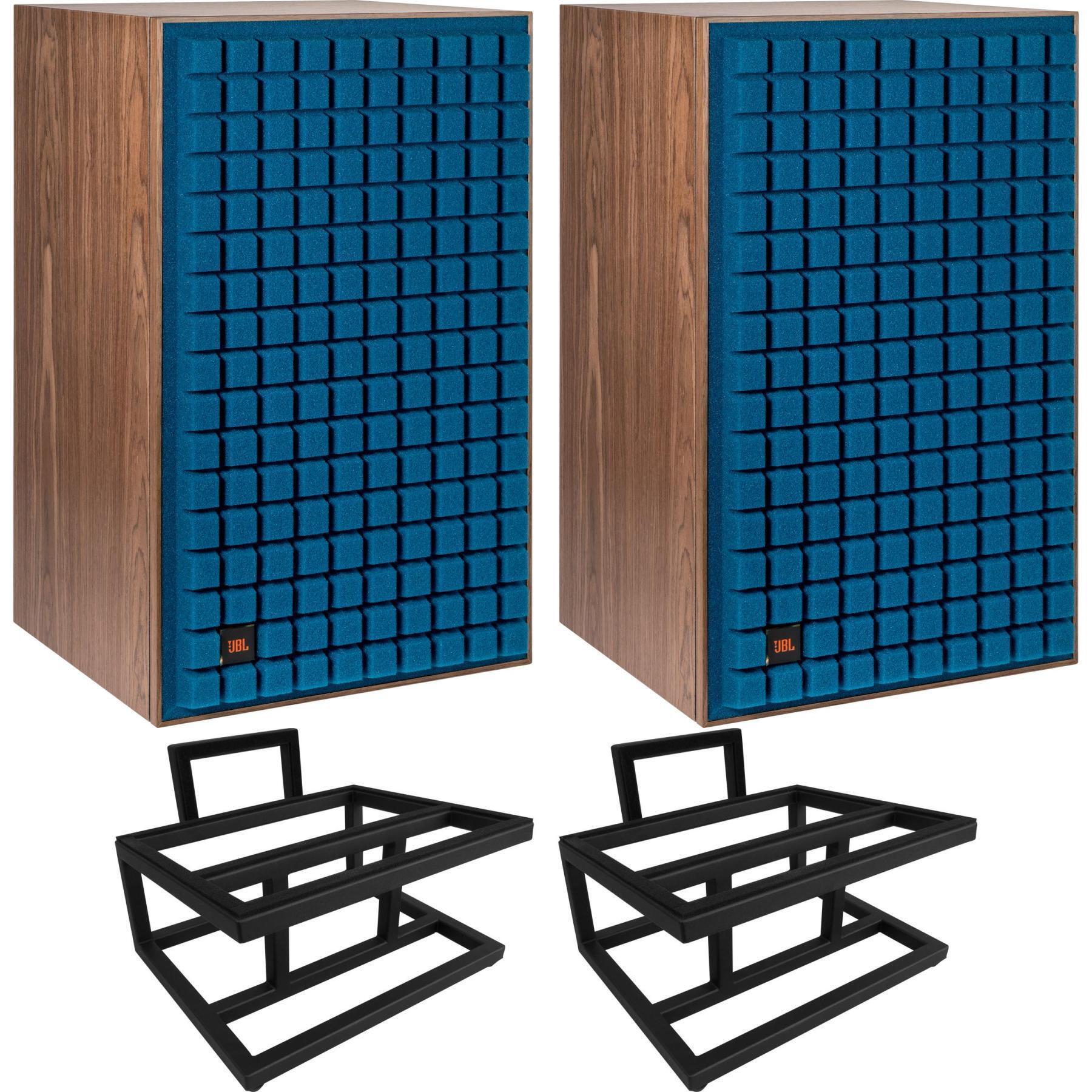 JBL Lifestyle L100 Classic MKII Bookshelf Speakers with Stands Blue