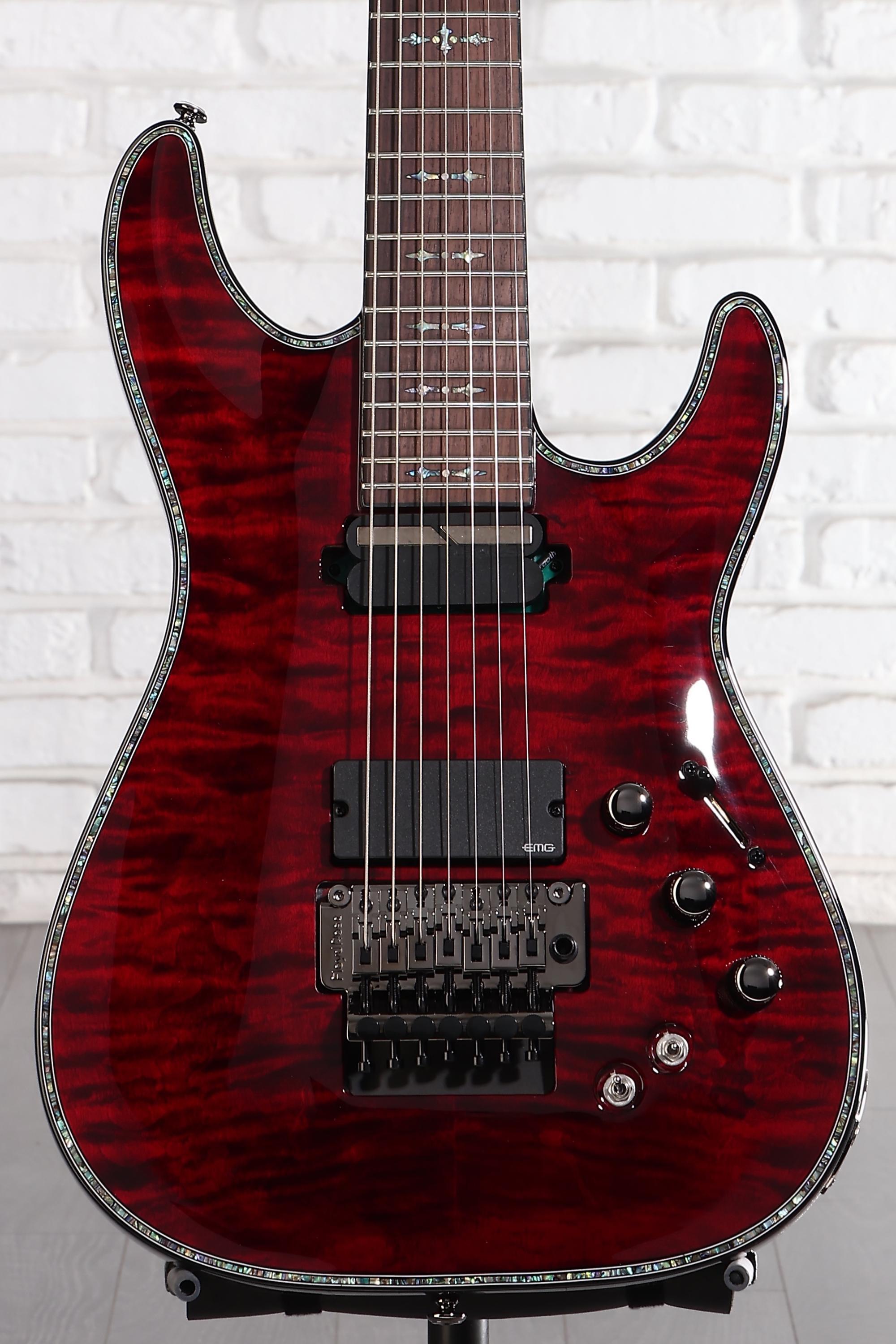 Schecter シェクター 7弦 AD-C-7-HR (Black Cherry) SCHECTER シェクター HELLRAISER C-7 Black Cherry 7弦ギター AD-C-7