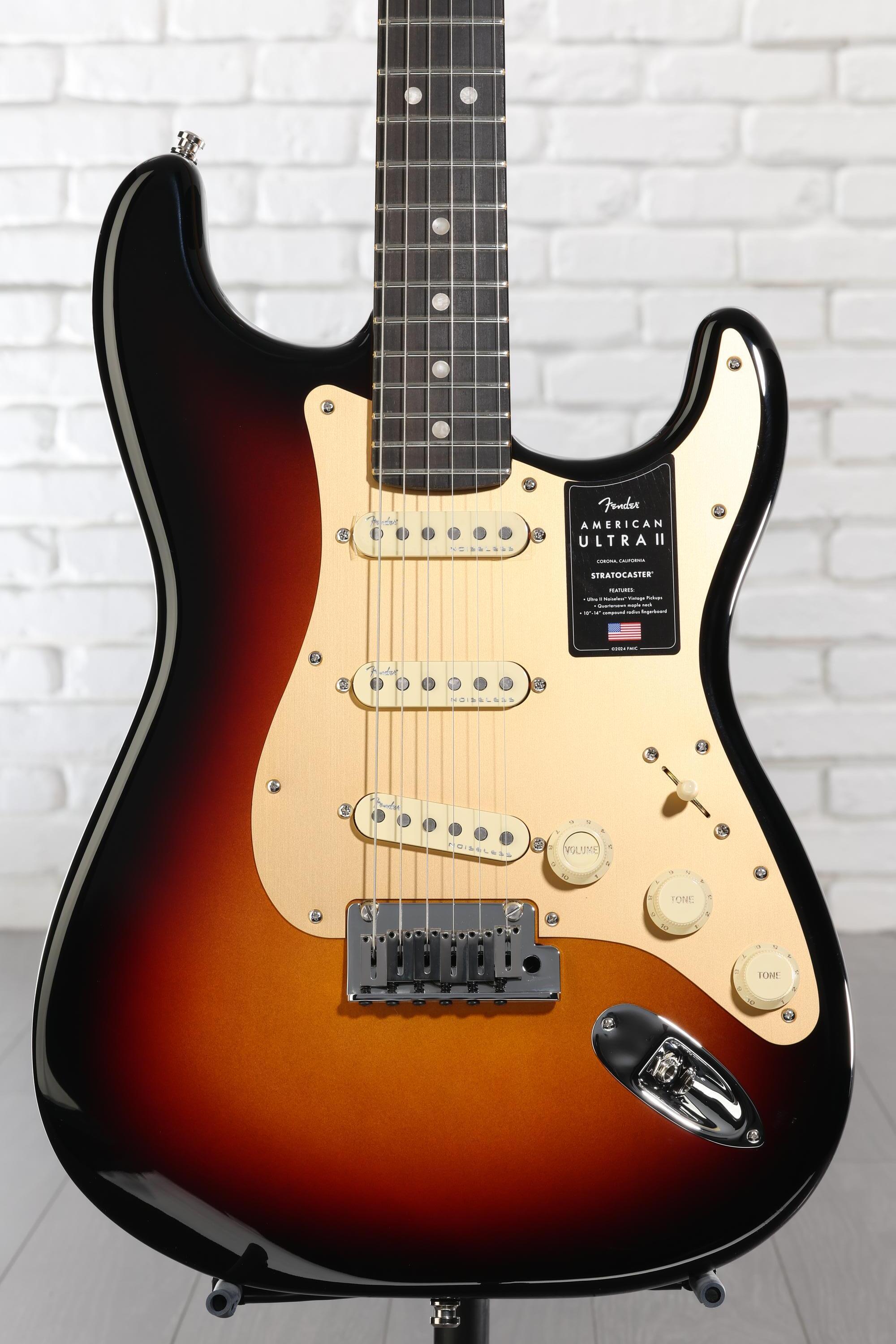 Fender American Ultra II Stratocaster Electric Guitar - Ultraburst