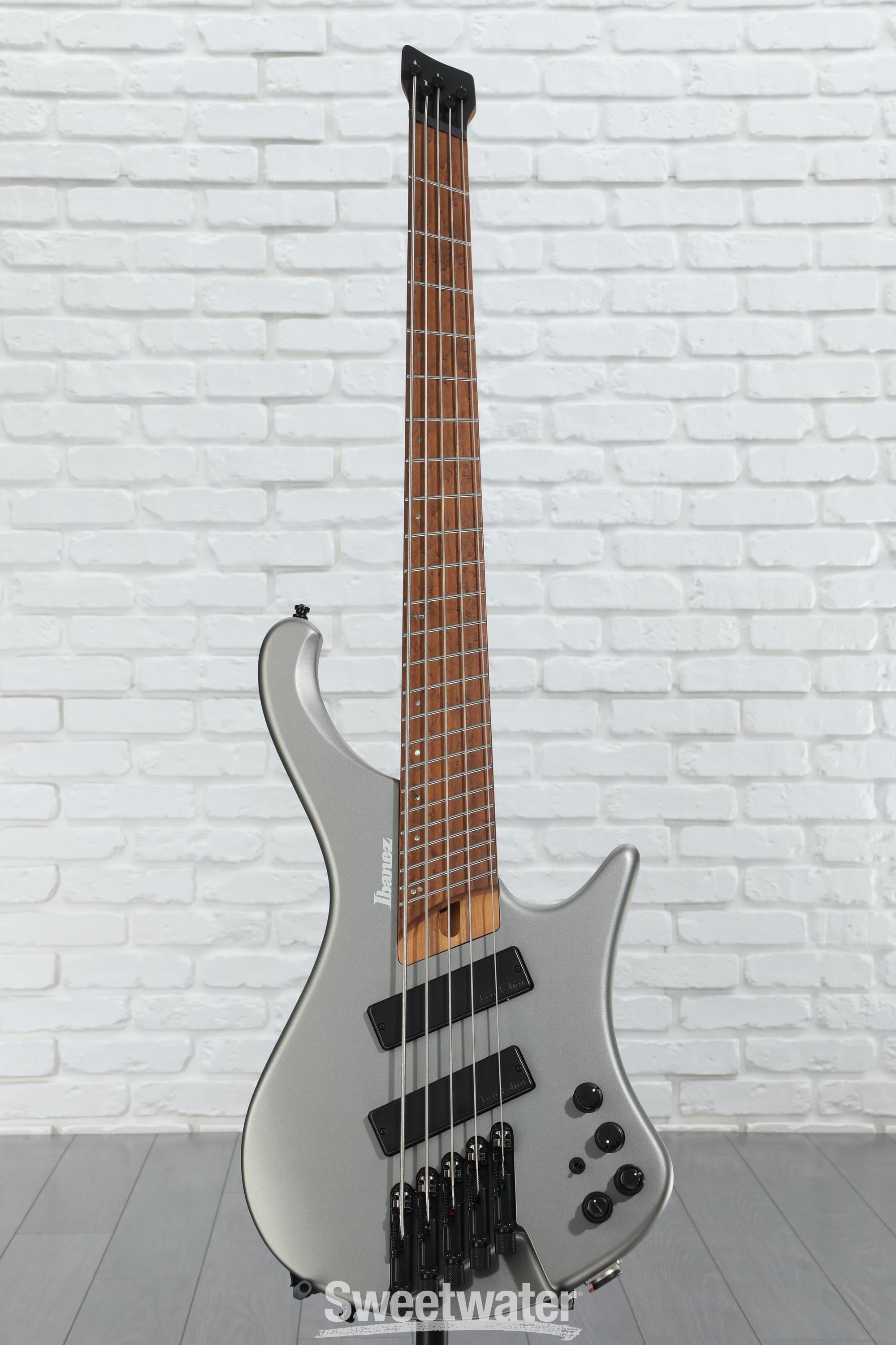 Ibanez Bass Workshop EHB1005SMS Bass Guitar - Metallic Gray