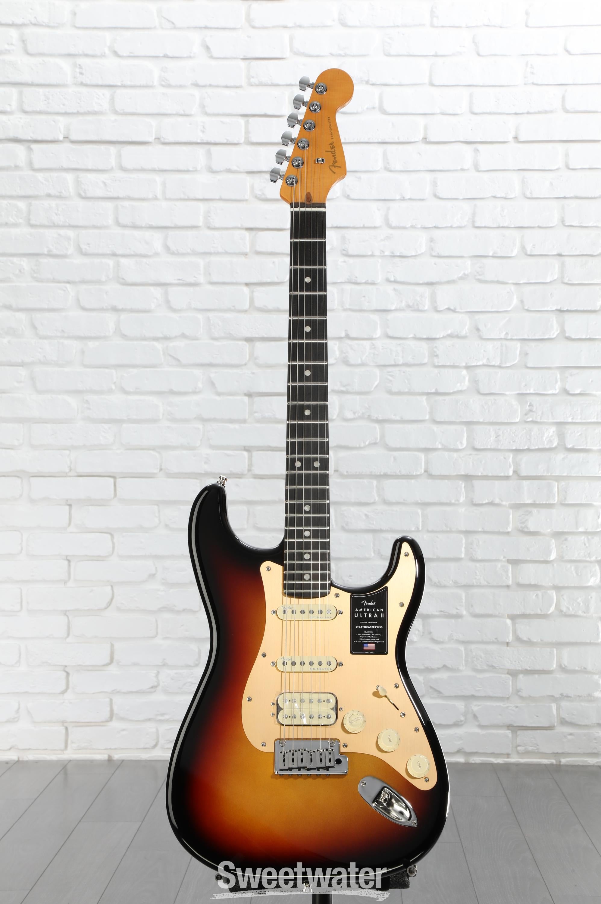Fender American Ultra II Stratocaster HSS Electric Guitar