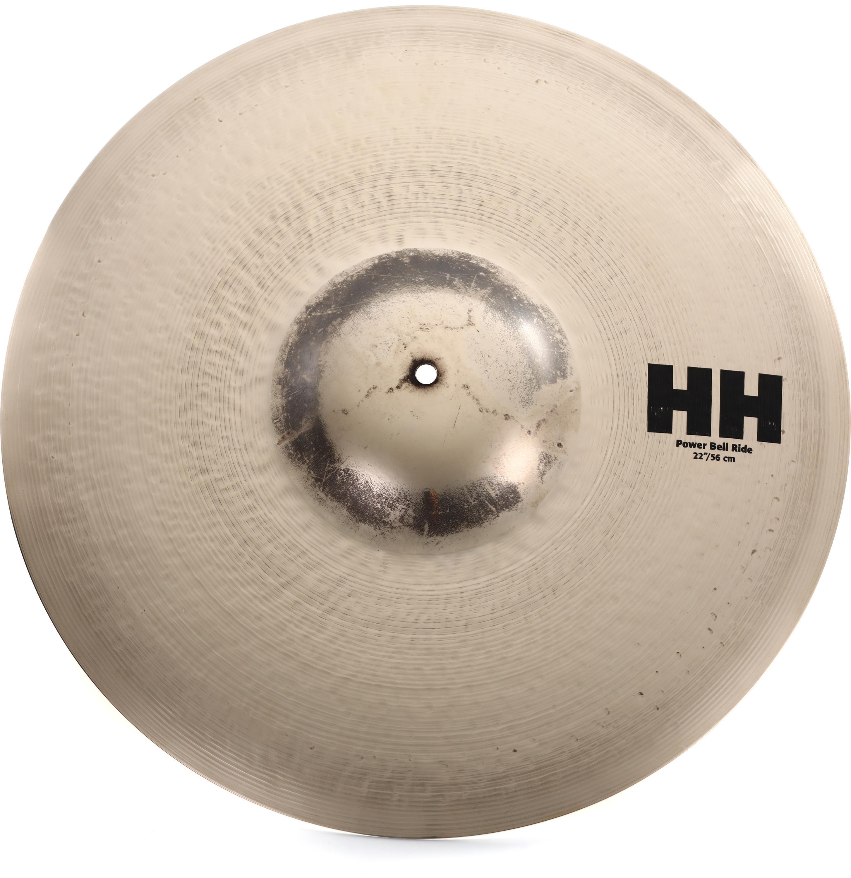 Sabian 22 inch HH Power Bell Ride Cymbal - Brilliant Finish