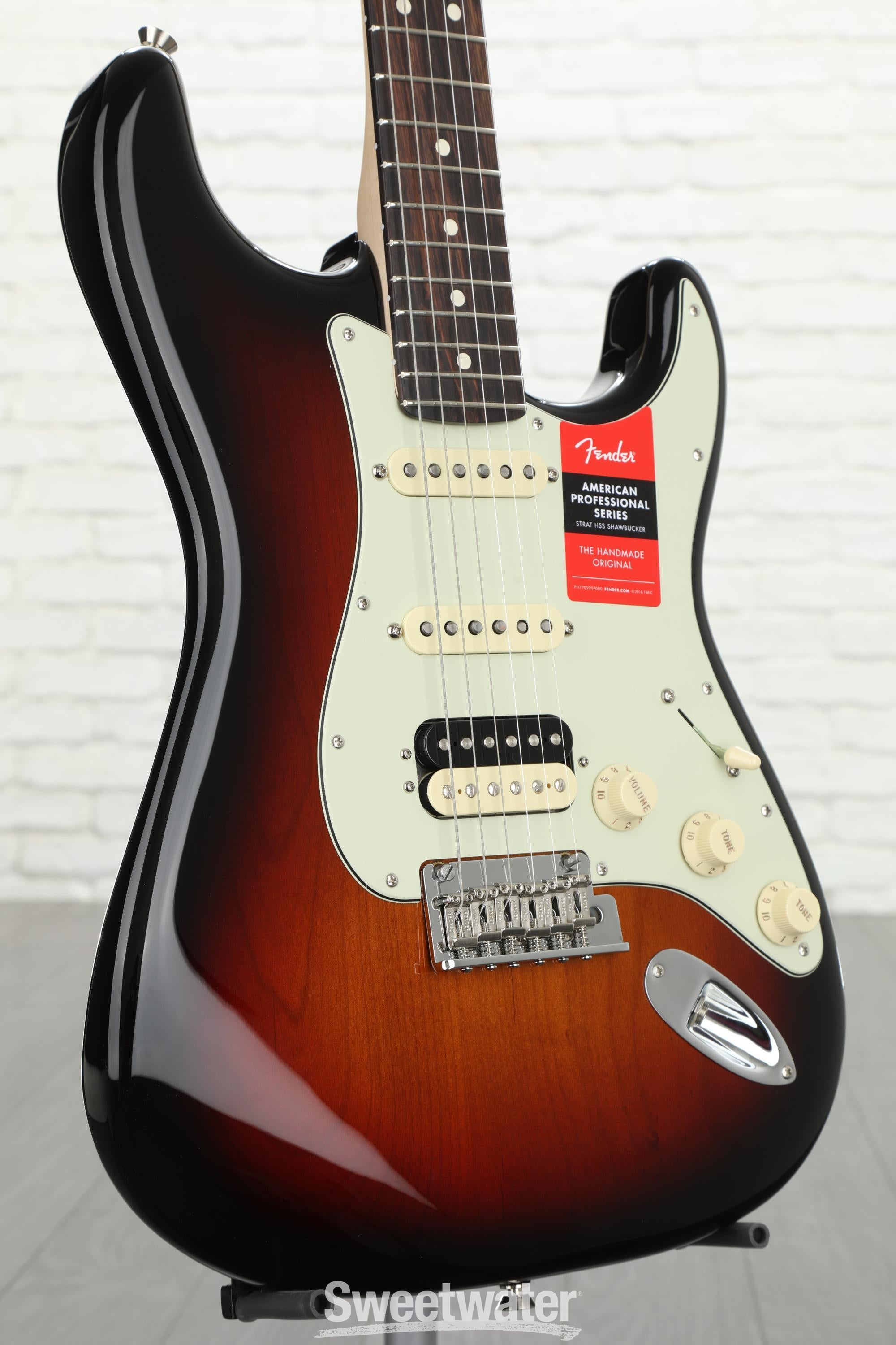 Fender American Professional HSS Shawbucker Stratocaster - 3-Color