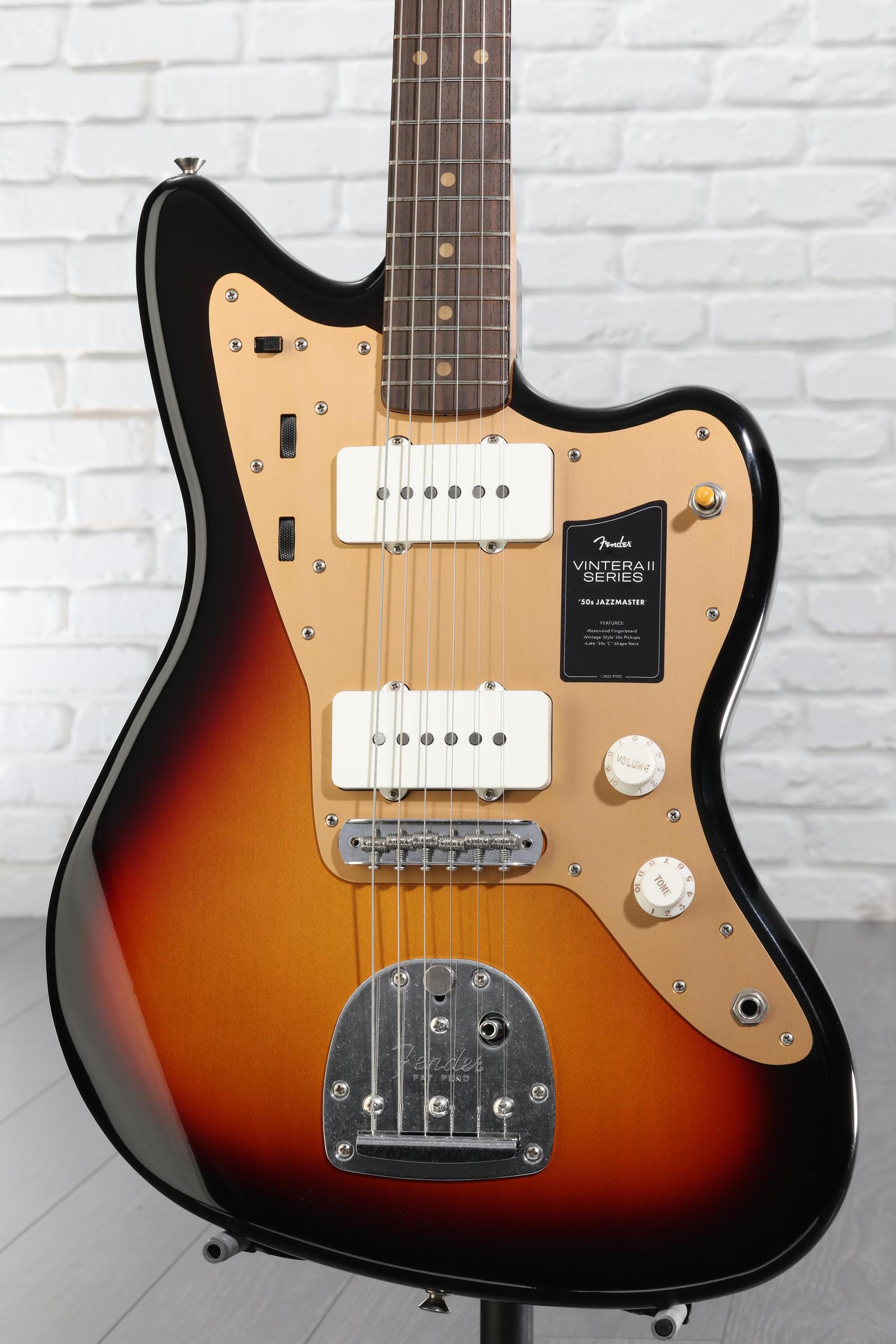 ギター Fender Vintera II '50s Jazzmaster Fender Vintera II '50s Jazzmaster Electric Guitar Sonic Blue