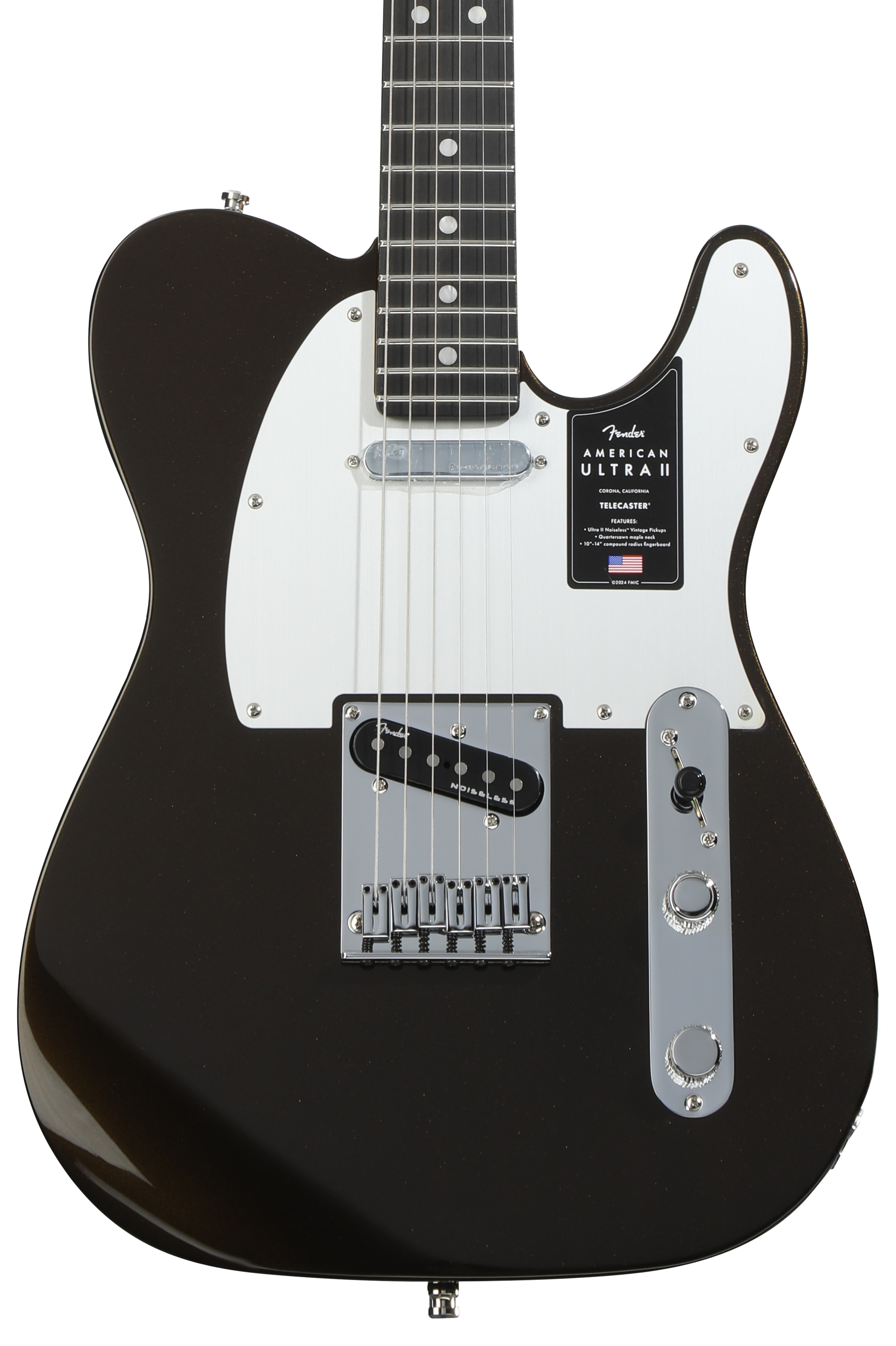 Fender American Ultra II Telecaster Electric Guitar - Texas Tea