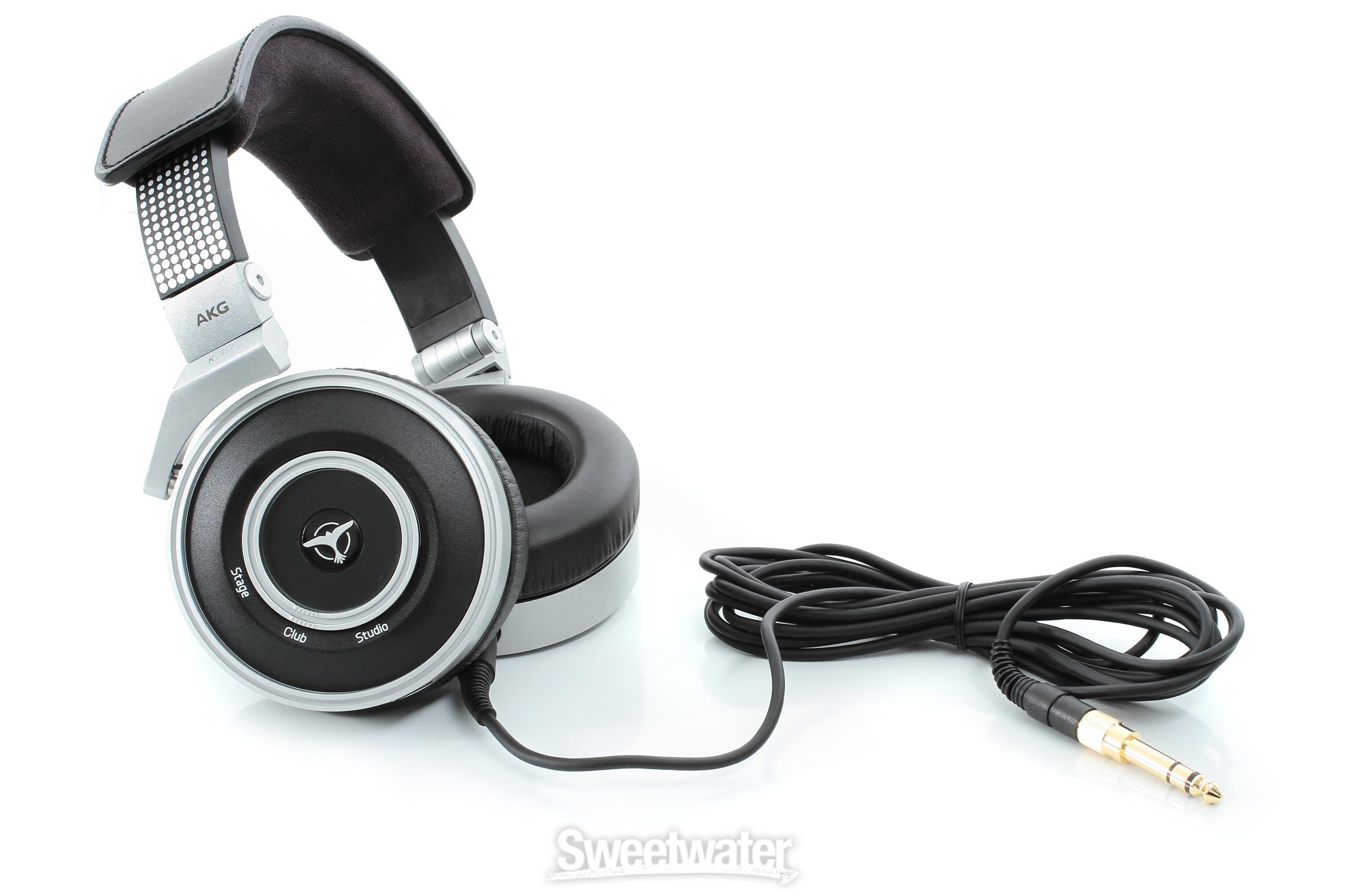AKG K267 Tiesto DJ Headphones w/ Adjustible Bass Boost - Closed 