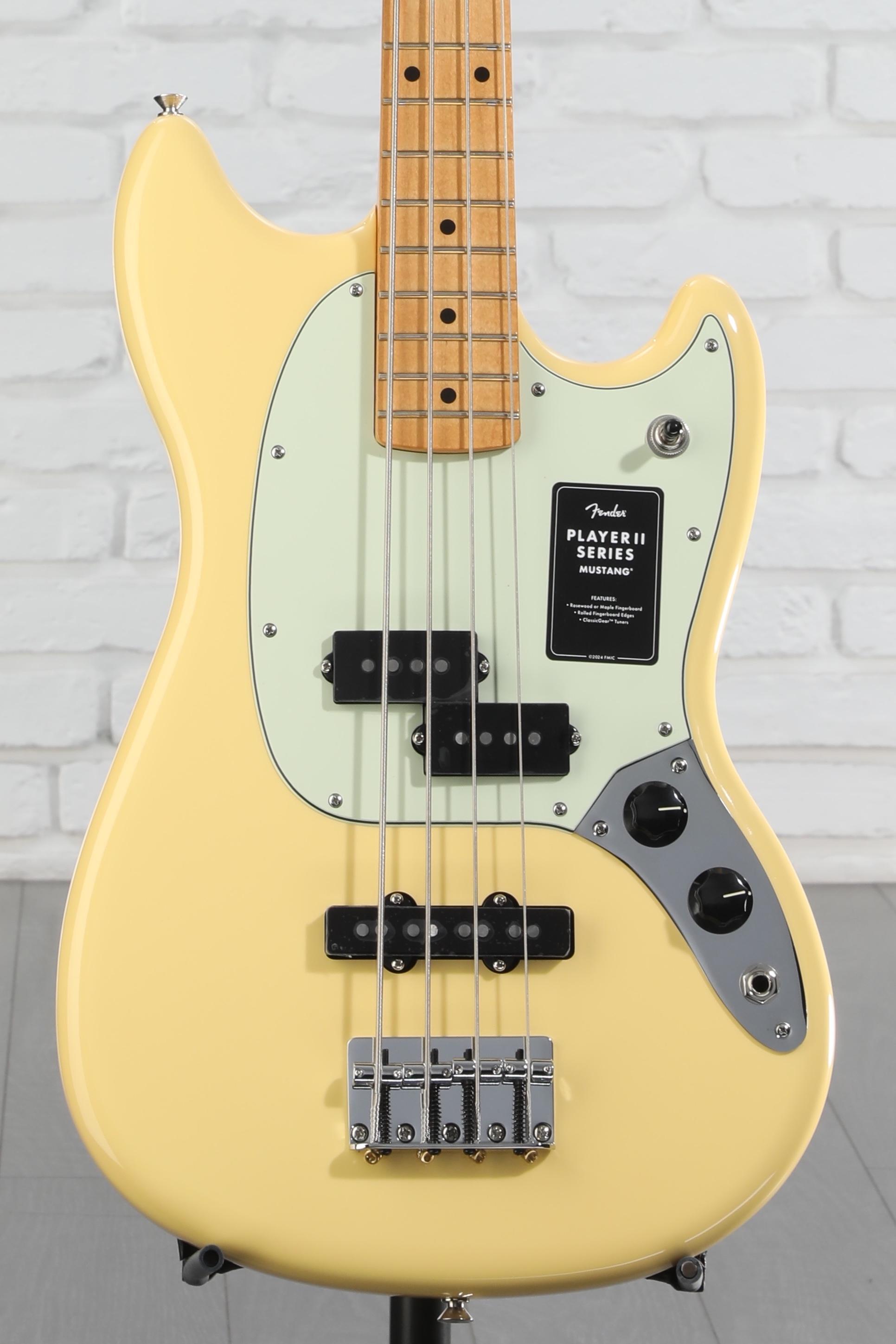 【美品】Fender Player Mustang Bass PJ Fender Player Mustang Bass PJ, Aged Natural – Elderly