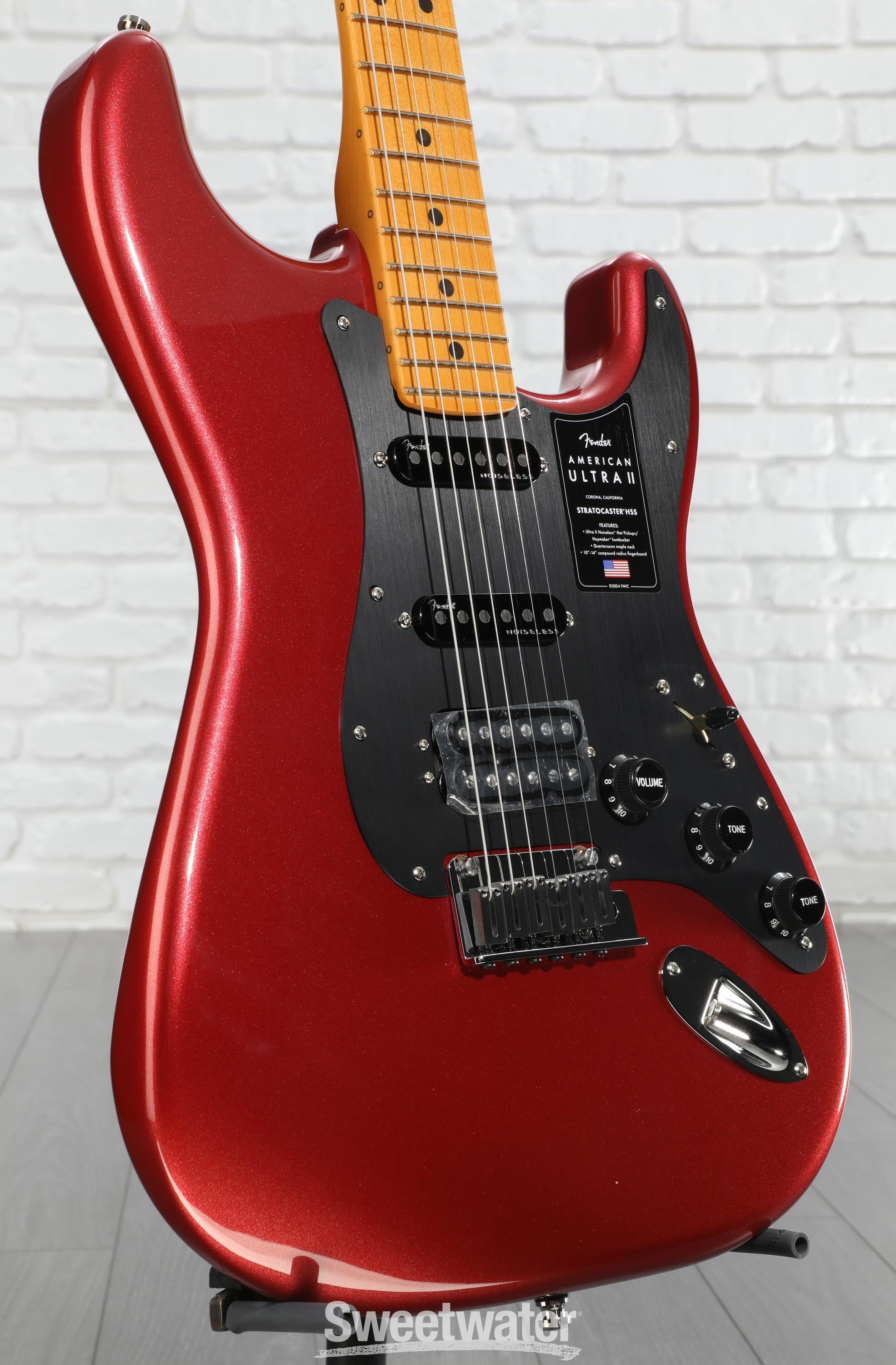 Fender American Ultra II Stratocaster HSS Electric Guitar