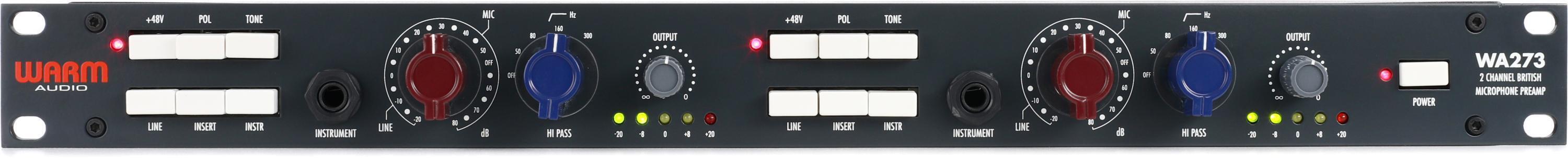 Warm Audio WA273 2-channel Microphone Preamp | Sweetwater