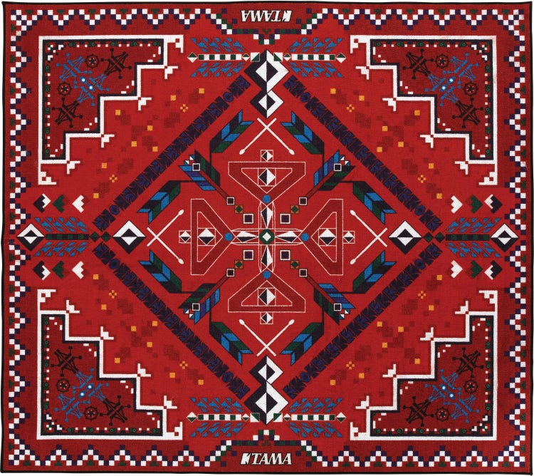 Tama Drum Rug - Southwestern Pattern