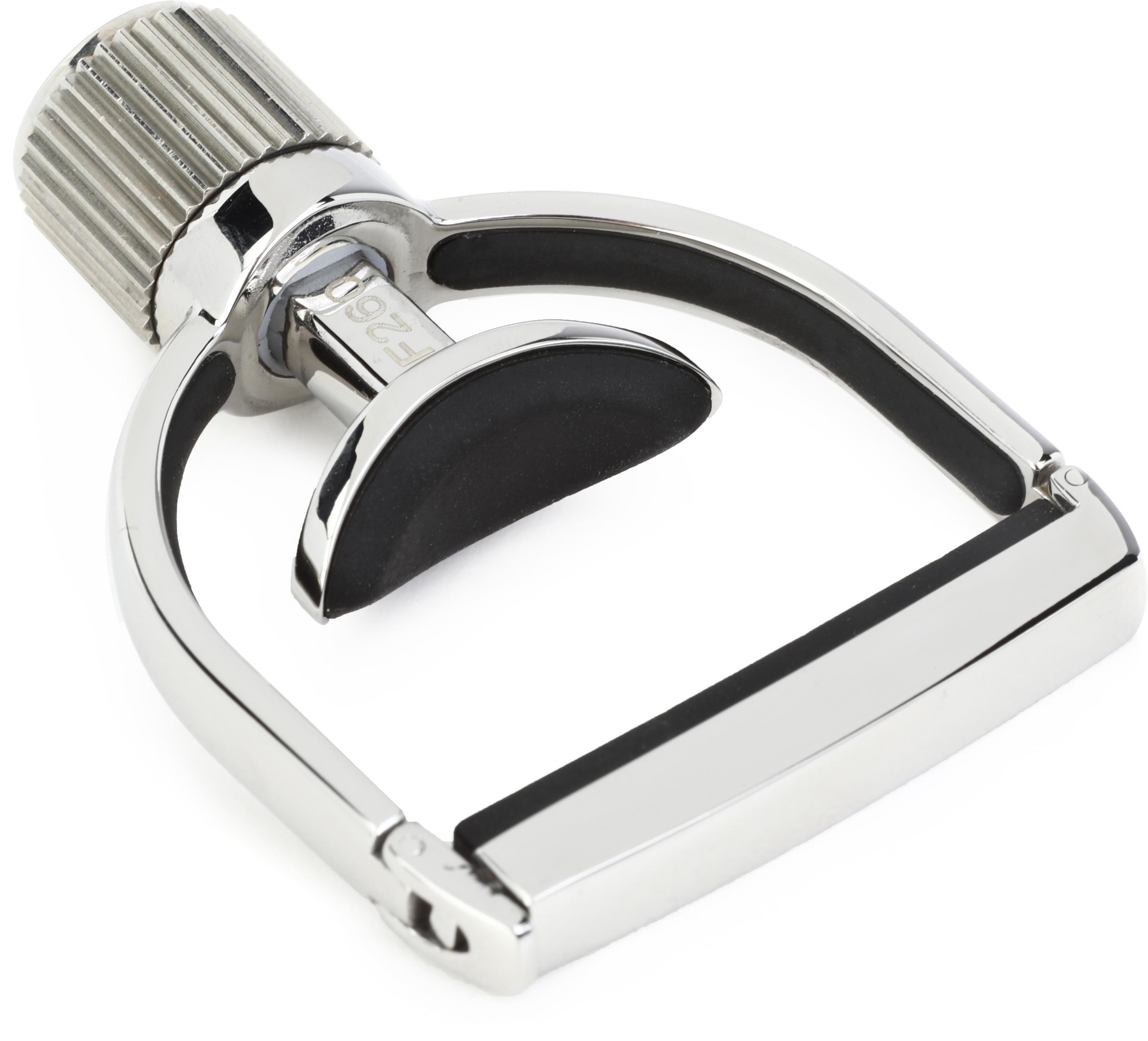 Photo of G7th Heritage Banjo Standard Neck Width Capo - Stainless Steel Style 1
