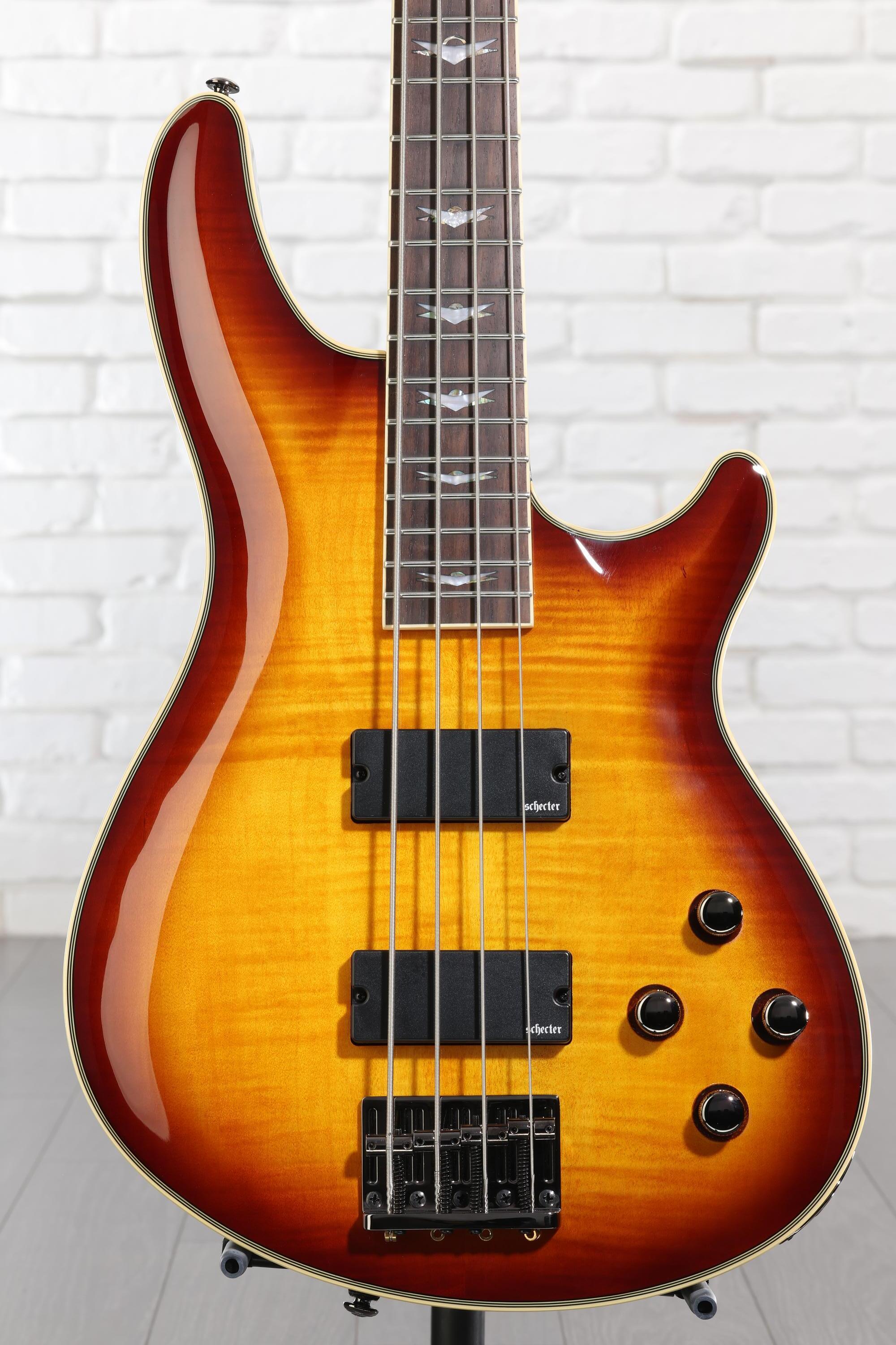 Schecter Omen Extreme-4 Bass Guitar - Vintage Sunburst | Sweetwater