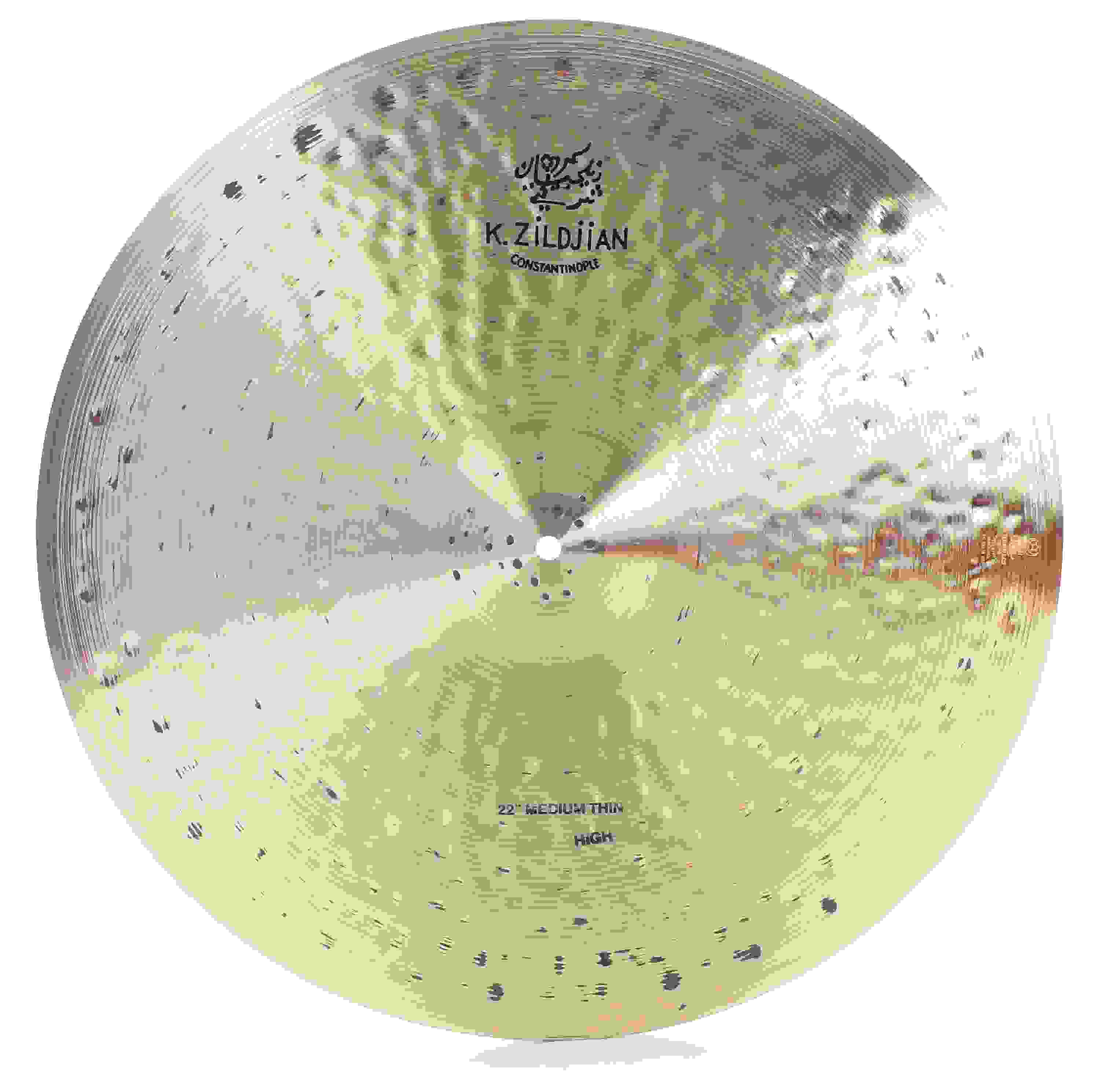 Zildjian 22 inch K Constantinople Medium Thin Ride Cymbal High Pitch