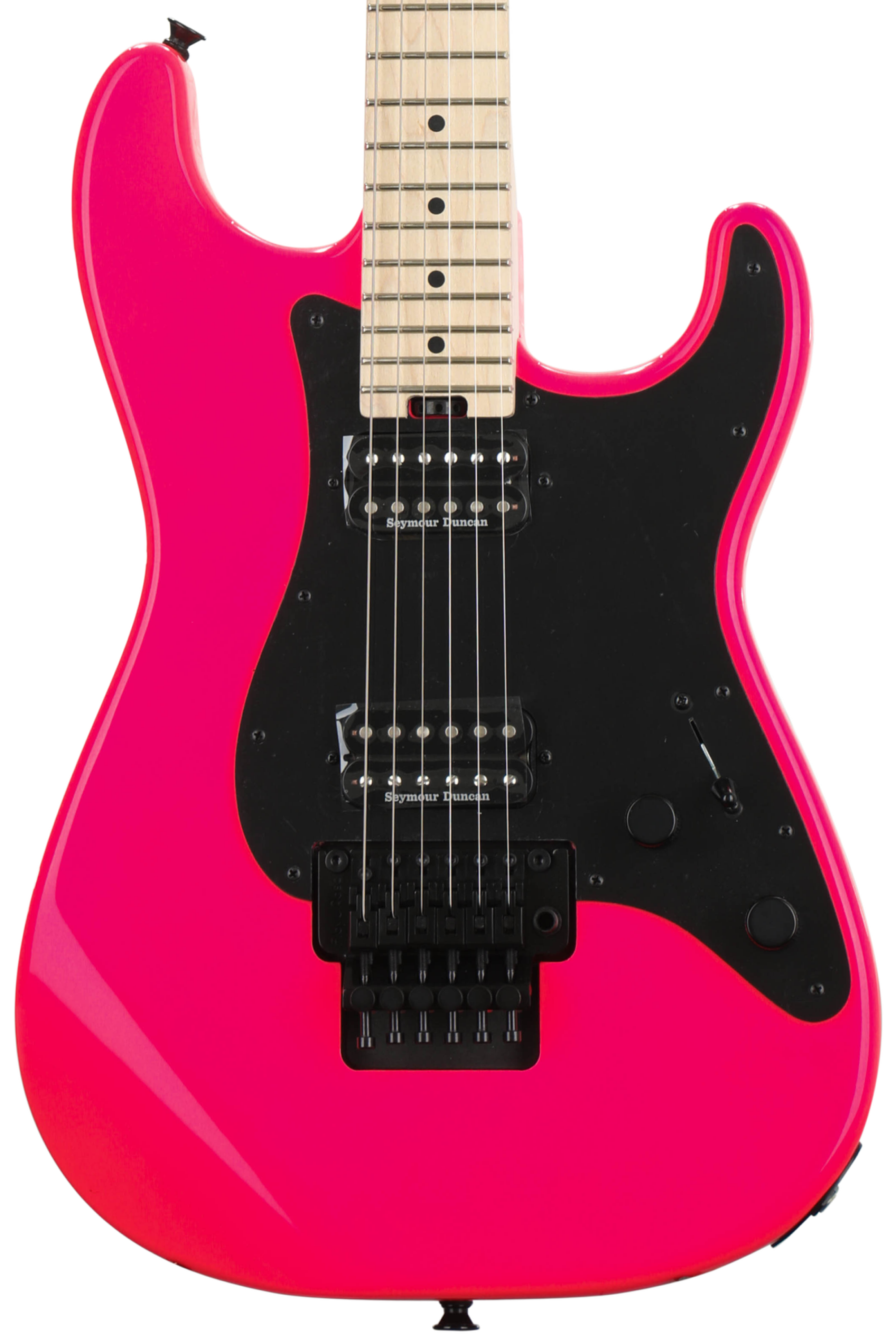Charvel Pro-Mod So-Cal Style 1 HH Floyd Rose - Neon Pink | Sweetwater