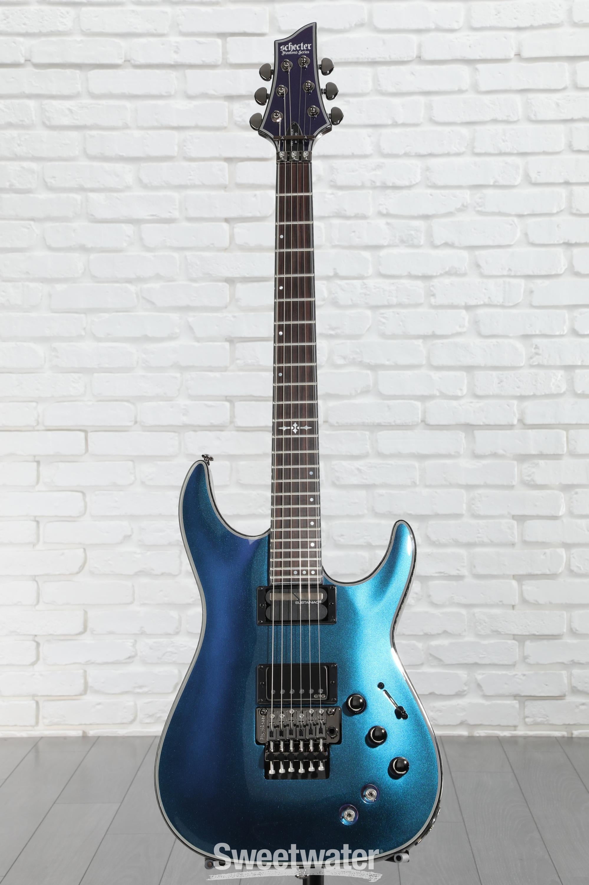 Schecter Hellraiser Hybrid C-1 FR-S Electric Guitar - Ultra Violet