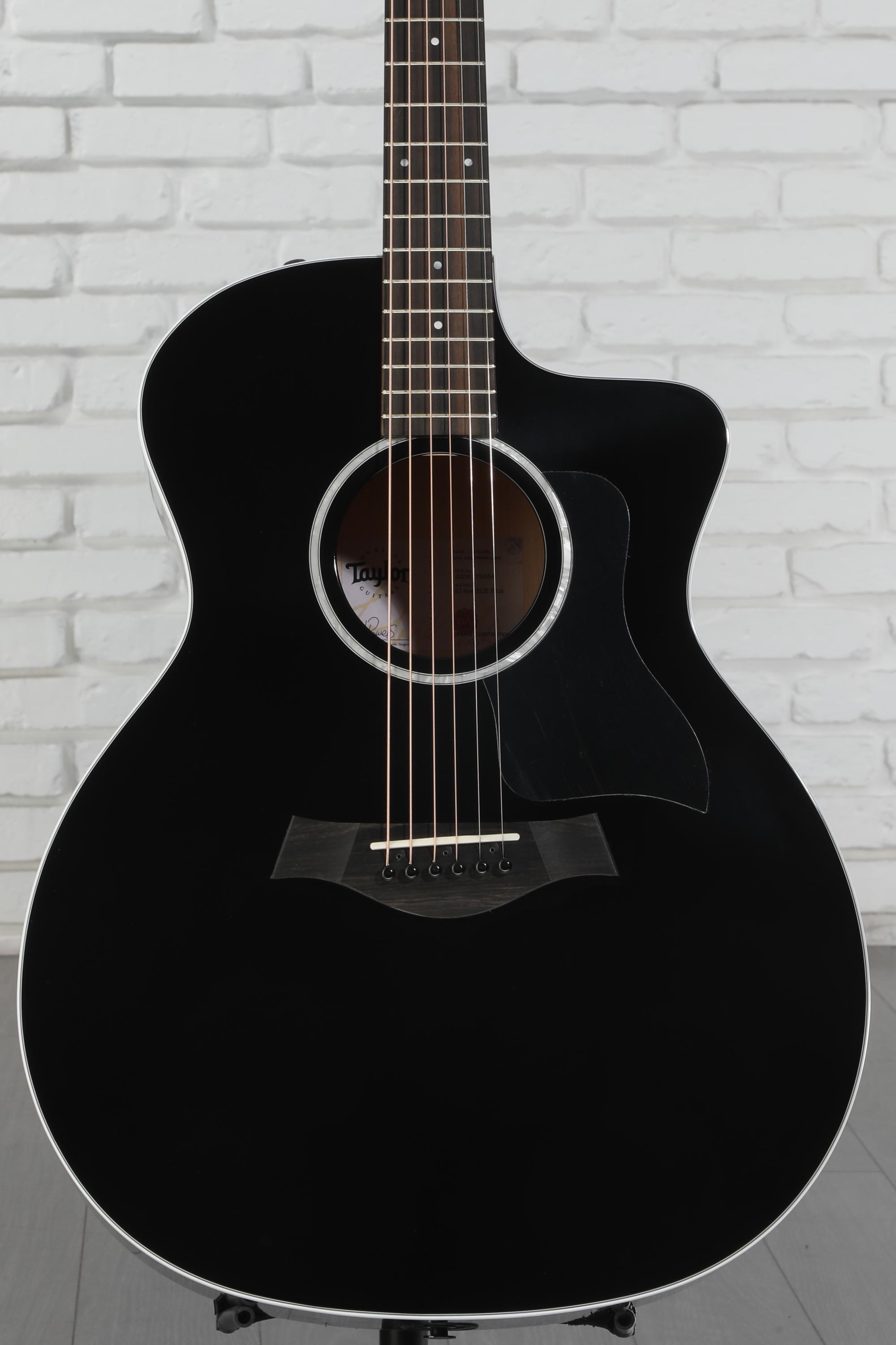 Taylor 214ce Plus Acoustic-electric Guitar - Black | Sweetwater