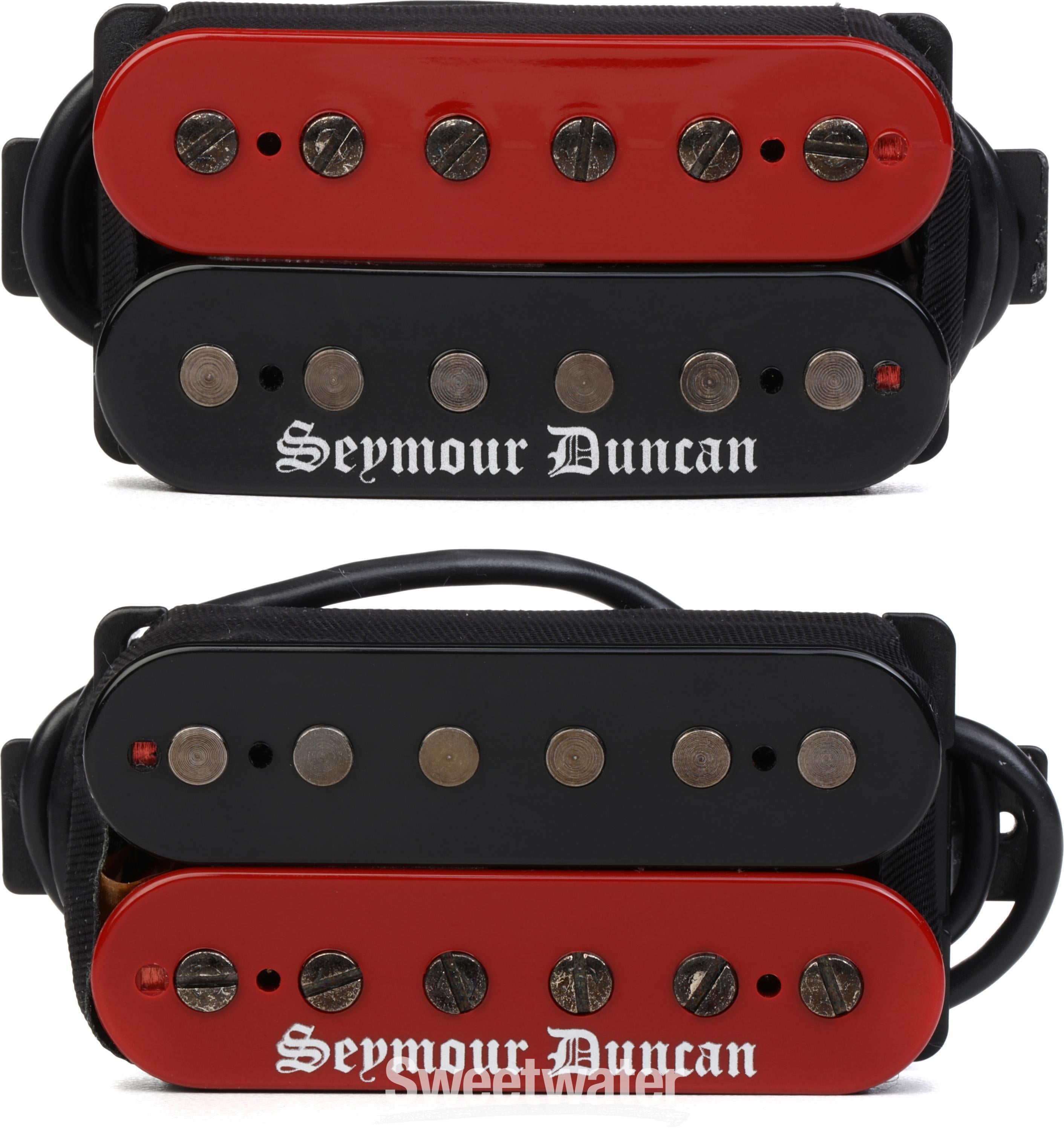 Seymour Duncan Black Winter Humbucker Pickup Set - Red/Black Zebra