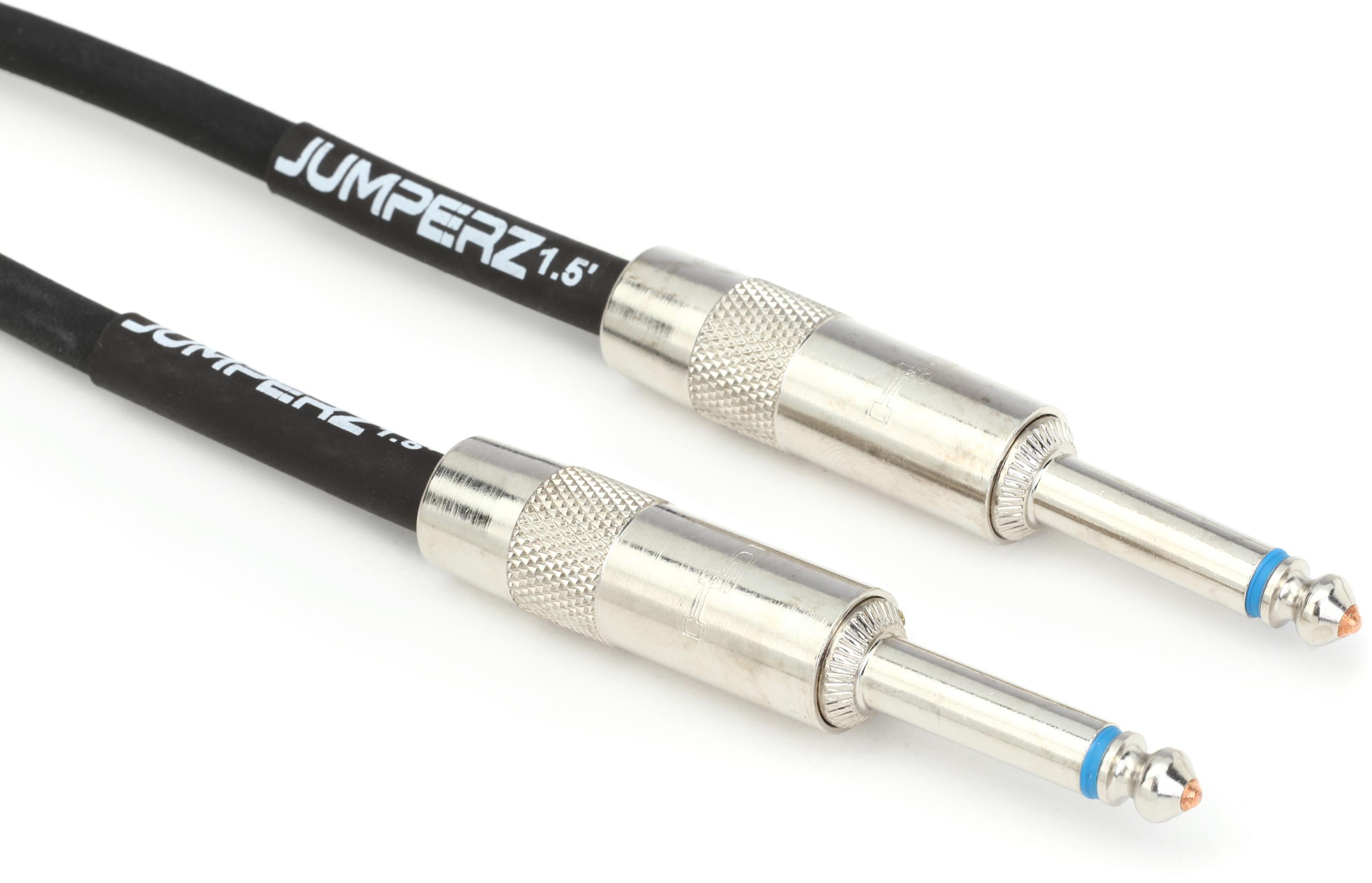 Photo of JUMPERZ Blue Line Instrument Patch Cable - 1.5 feet