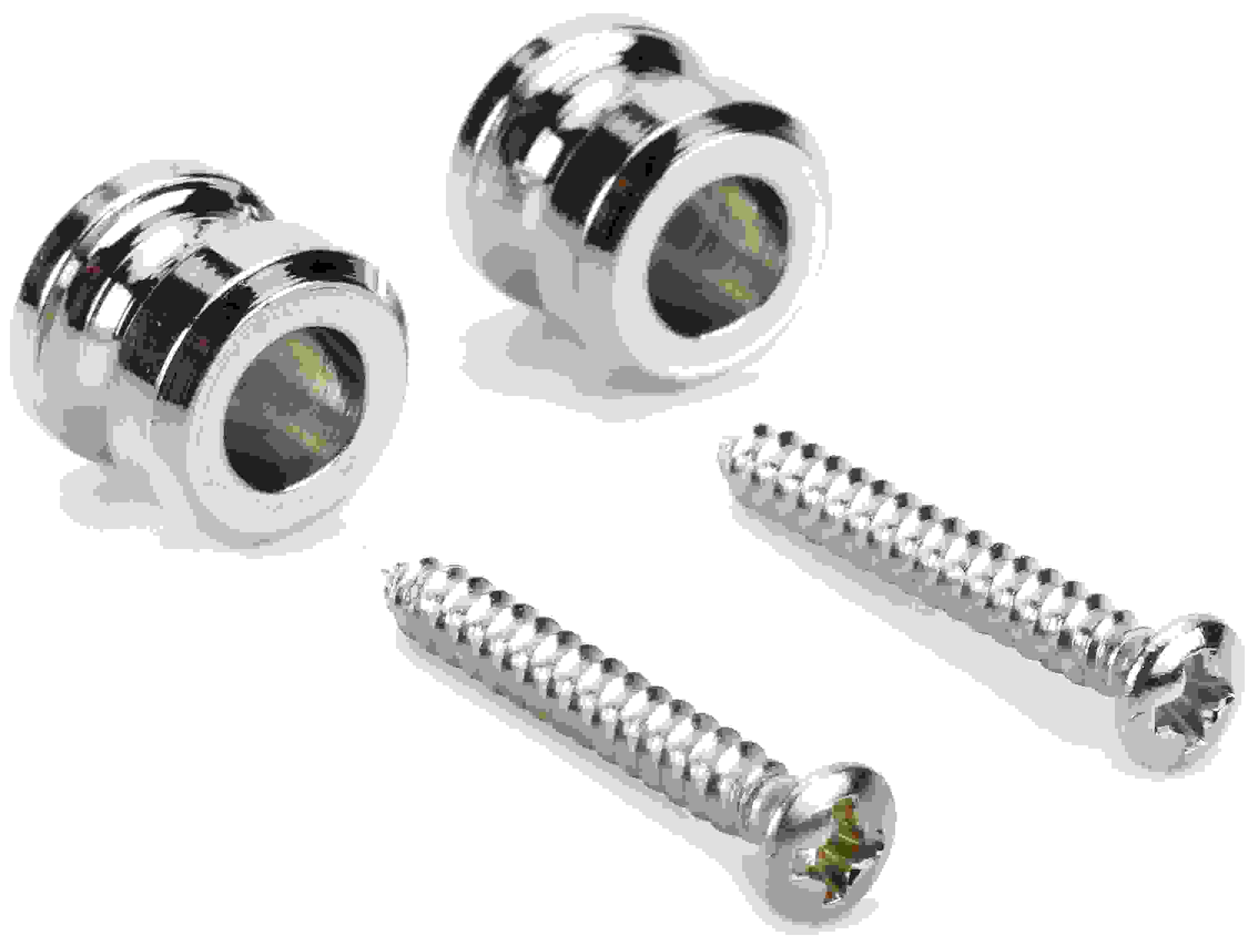 Fender Security Locking Strap Buttons - Chrome