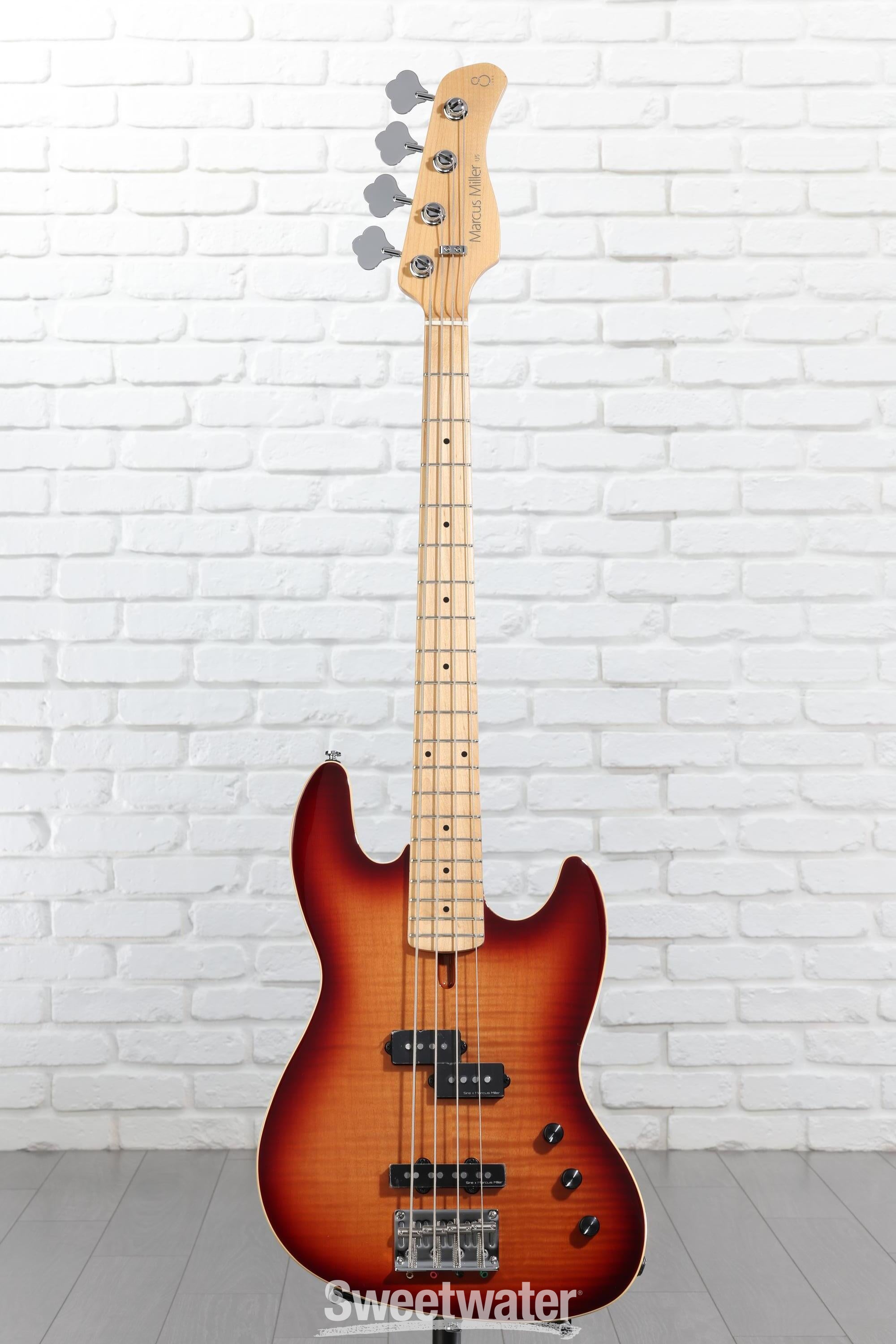Sire Marcus Miller U5 Alder 4-string Bass Guitar - Tobacco