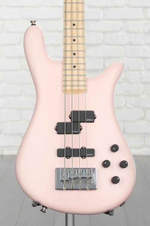 Spector USA NS-2 Electric Bass Guitar - Shell Pink, Sweetwater Exclusive