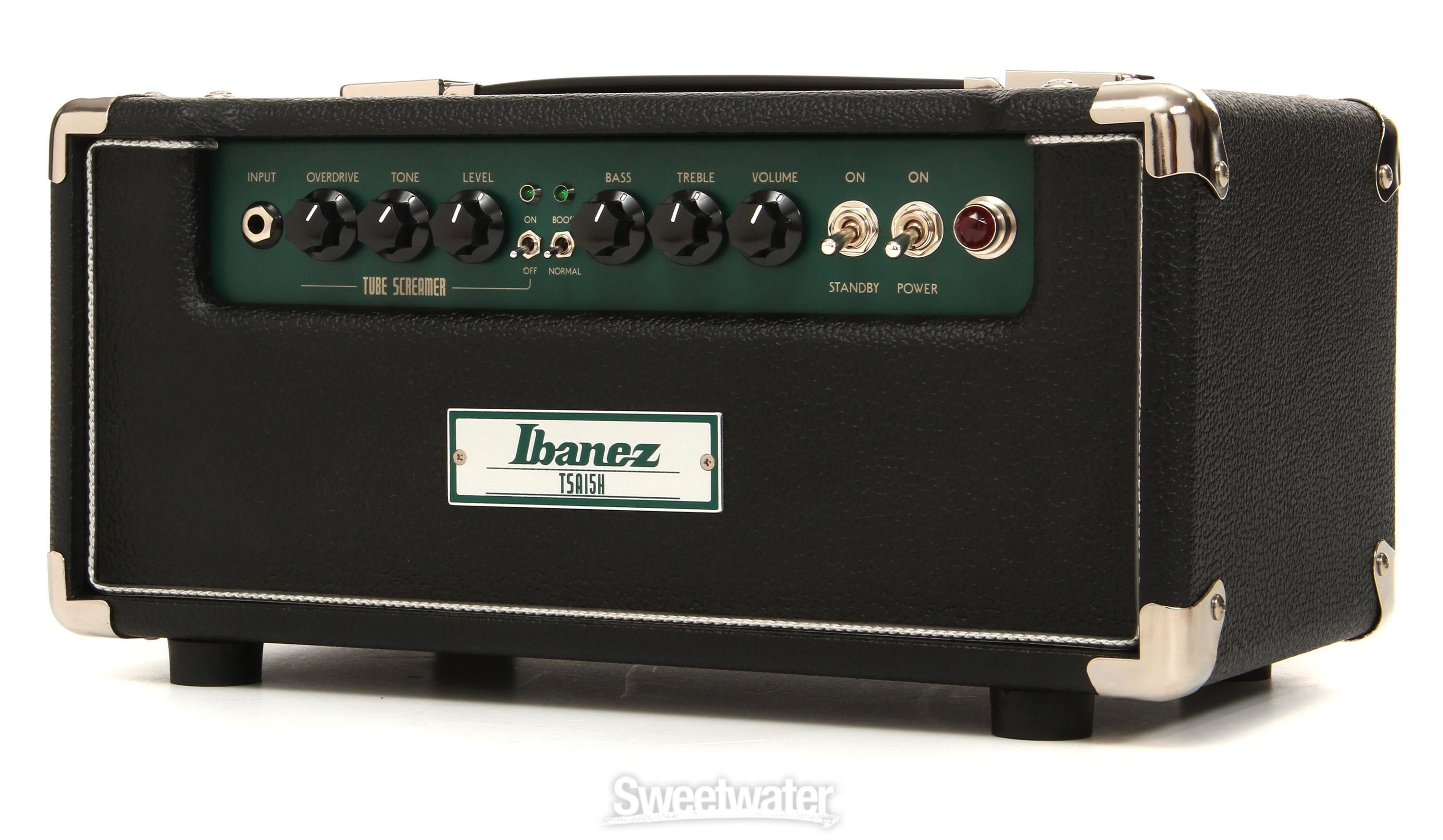 Ibanez TSA15H 15-watt Tube Head - Black | Sweetwater