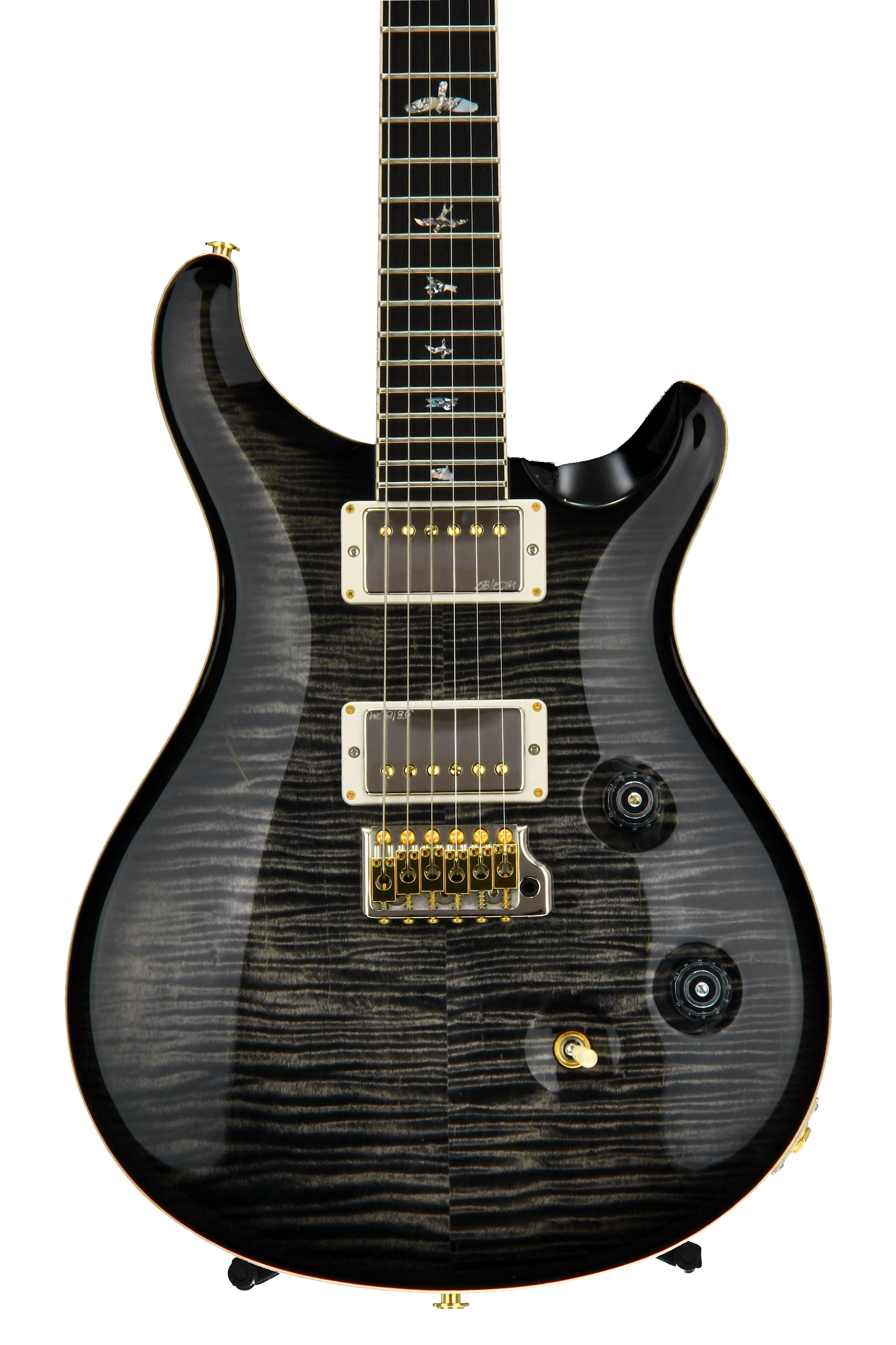 PRS 58/15 Custom 24 Limited - Charcoal Burst, Pattern Thin Neck