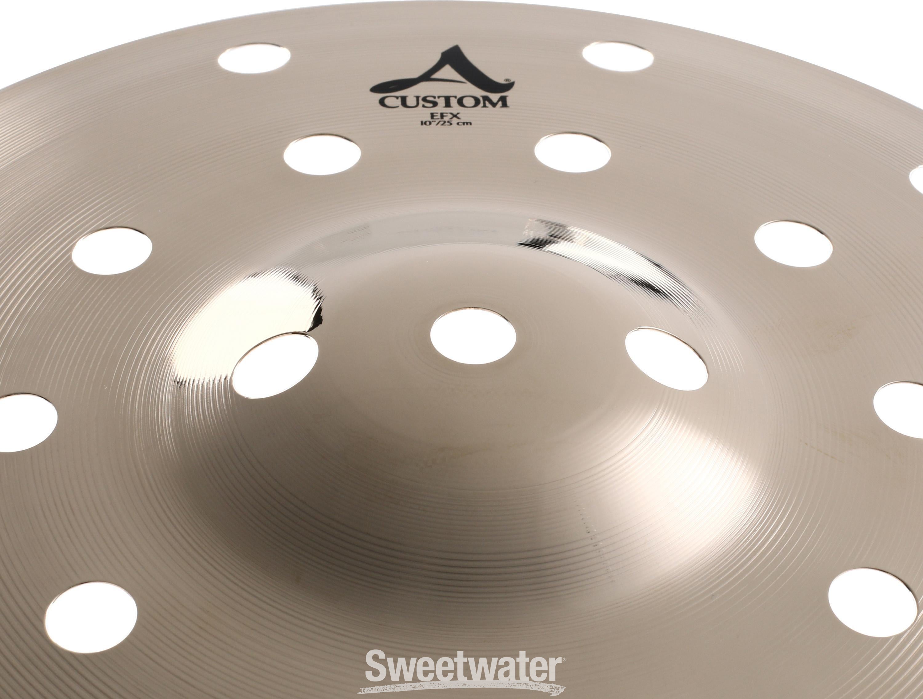 Zildjian 10 inch A Custom EFX Splash Cymbal