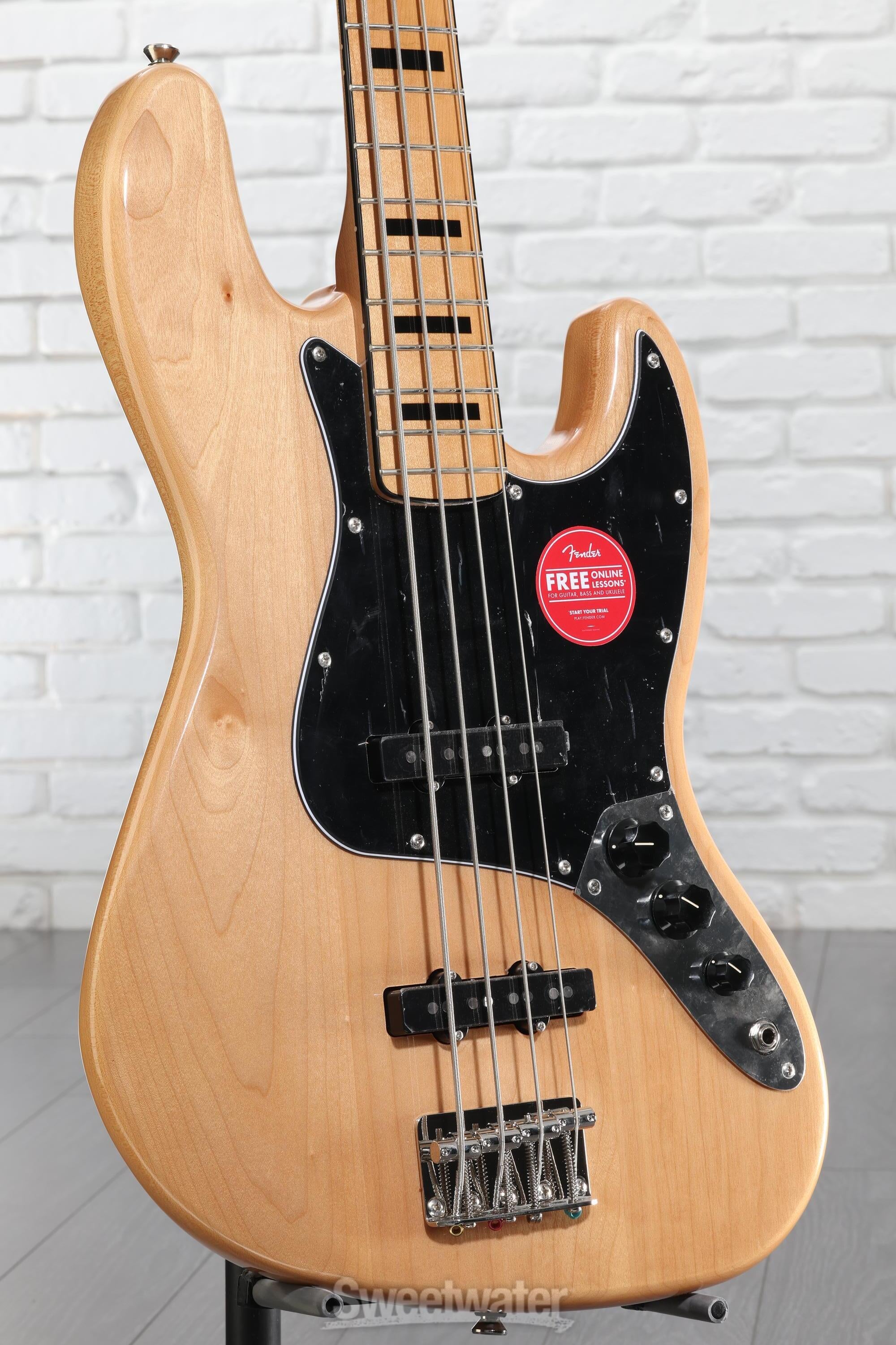 ベース squier jazz bass 70's classic vibe Amazon.com: Squier Classic Vibe 70s Jazz Bass, Natural