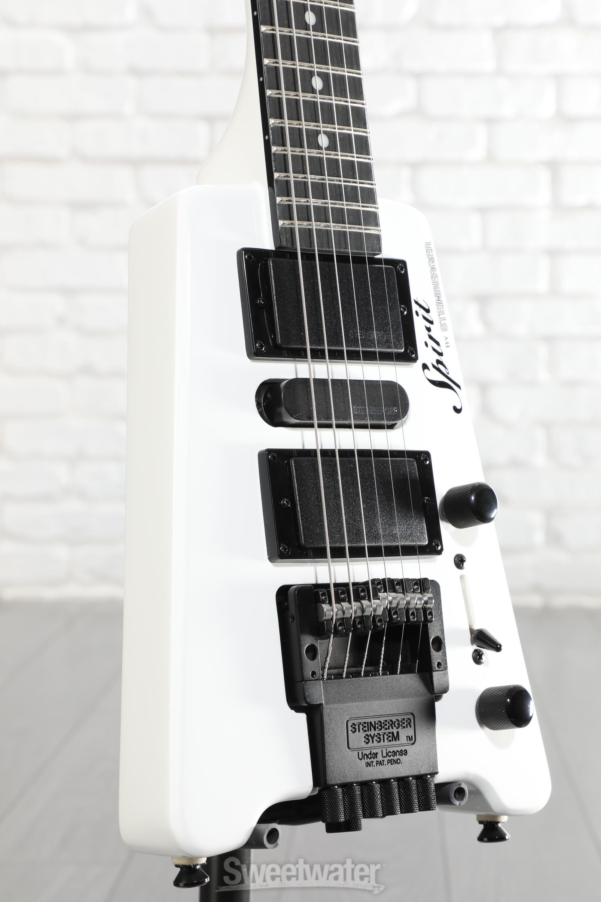 Photo of Steinberger Spirit GT-PRO Deluxe Electric Guitar - White