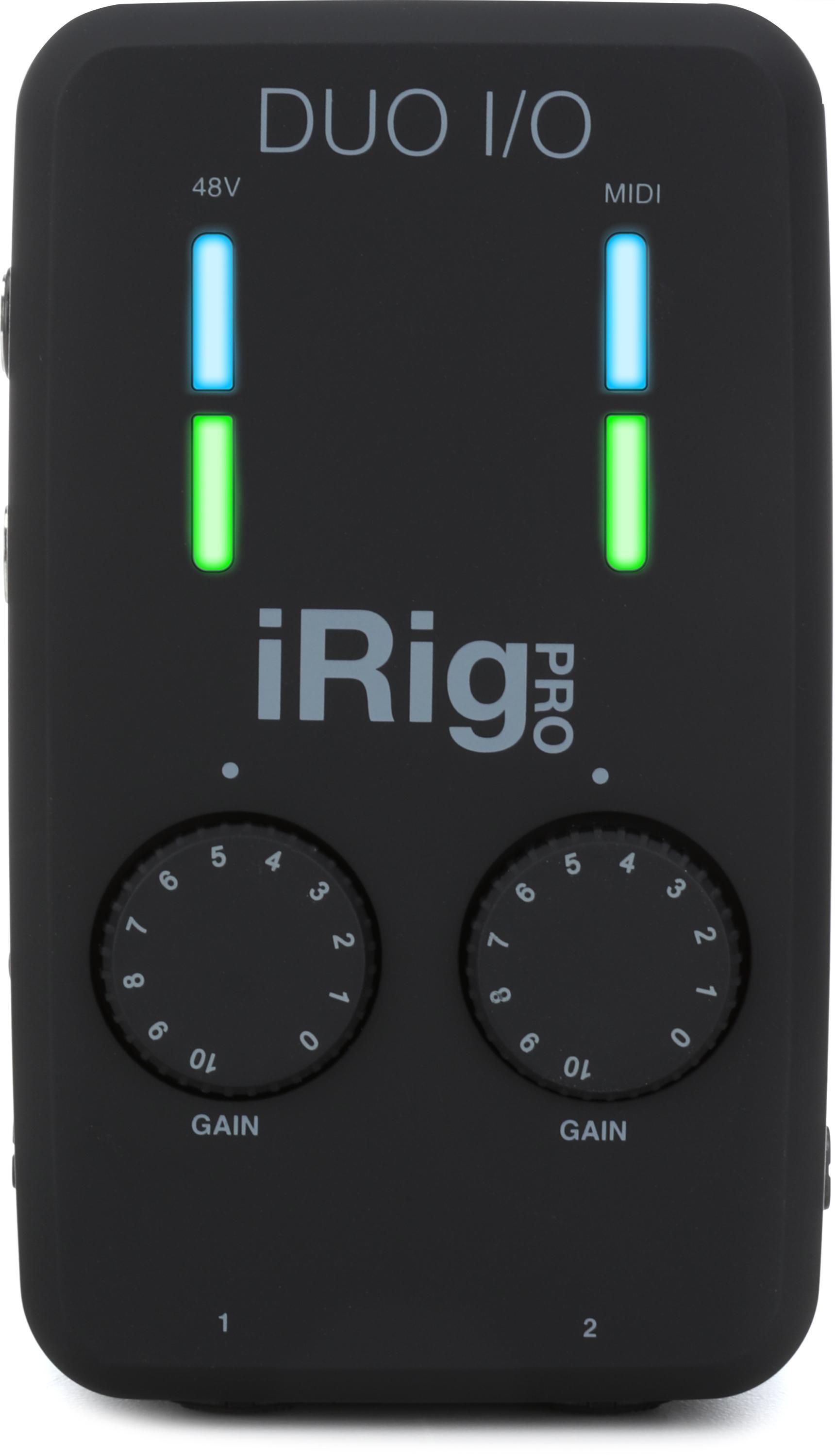 IK Multimedia iRig MIDI 2 Universal MIDI Interface for iPhone, iPad, iPod  Touch, Android and Mac/PC - Showtime Music